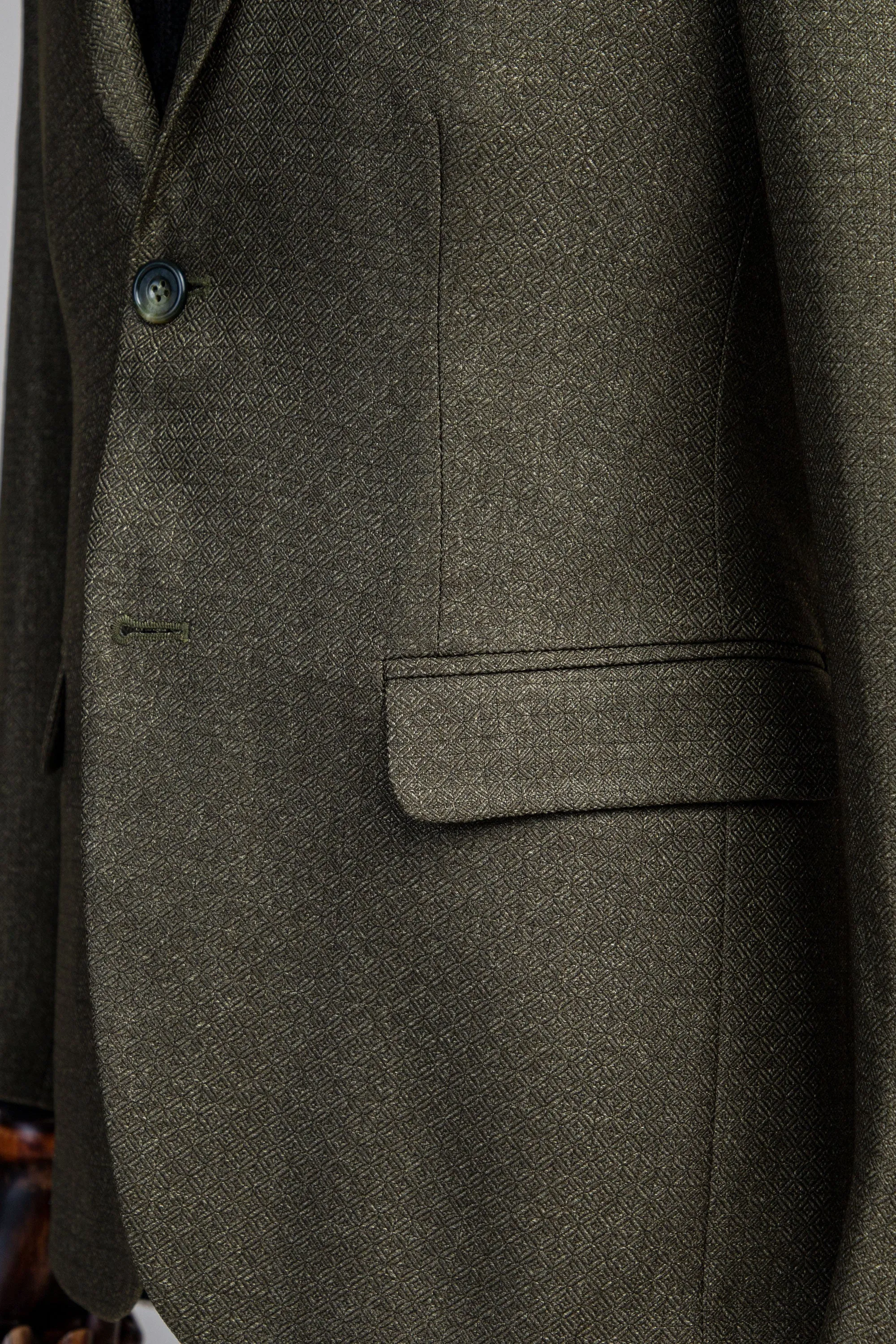 Dark Olive Green Coat