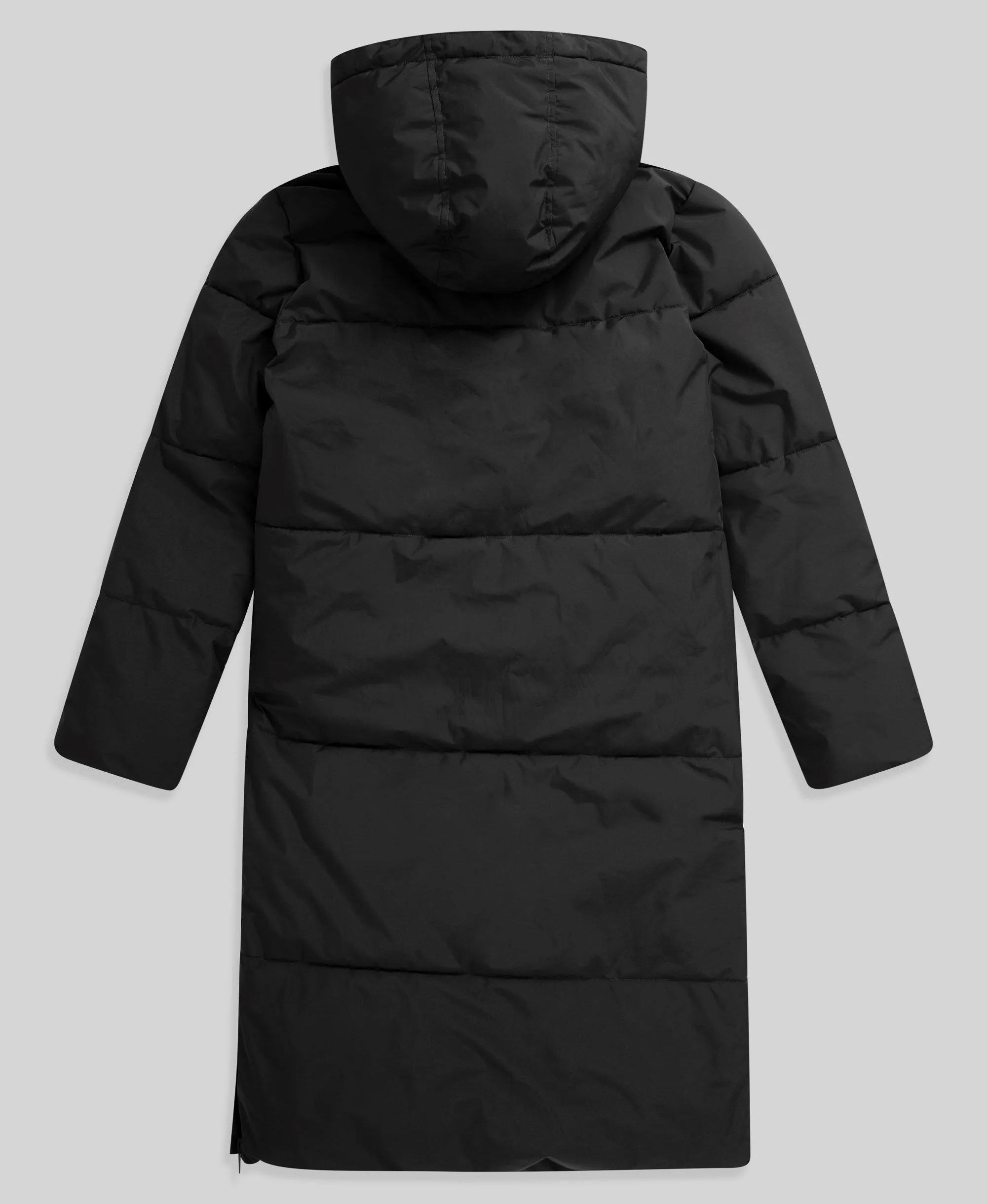 Dawlish Womens Longline Coat - Black