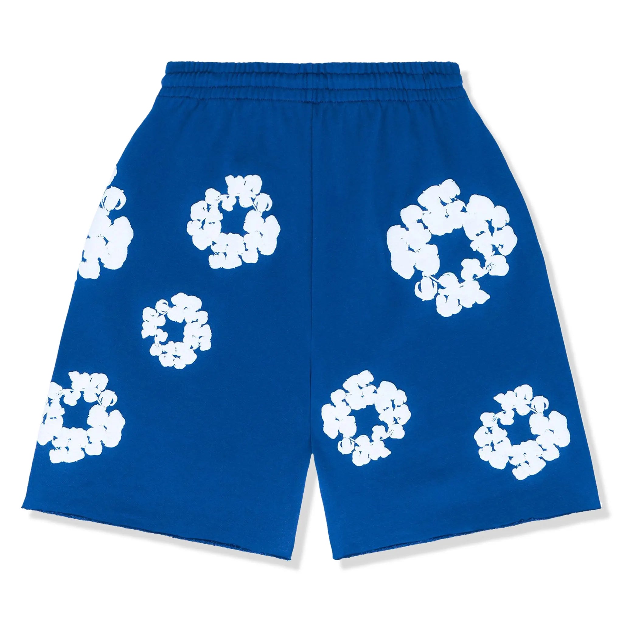 Denim Tears The Cotton Wreath Royal Blue Shorts