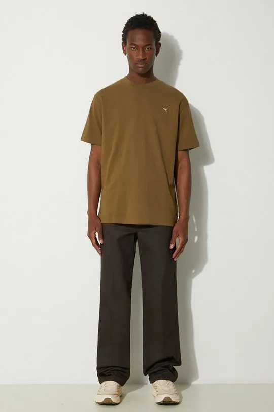 Dickies trousers 874 men's brown color