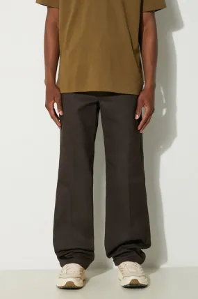 Dickies trousers 874 men's brown color