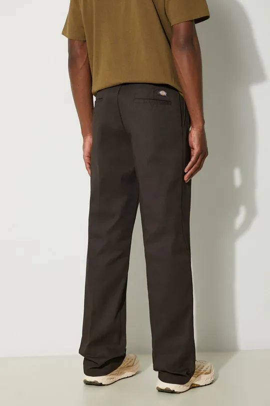 Dickies trousers 874 men's brown color