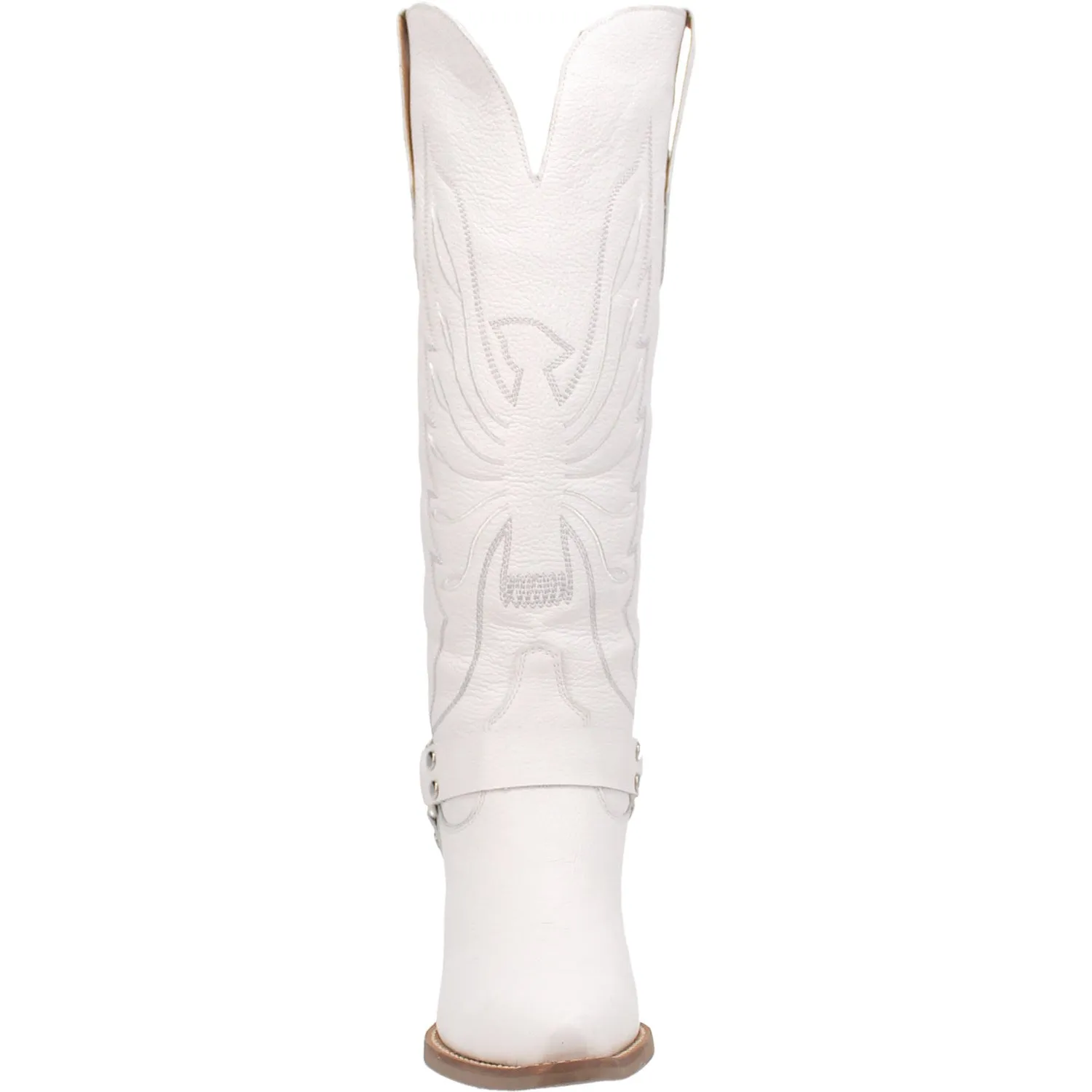 Dingo Womens Heavens To Betsy Cowboy Boots Leather White