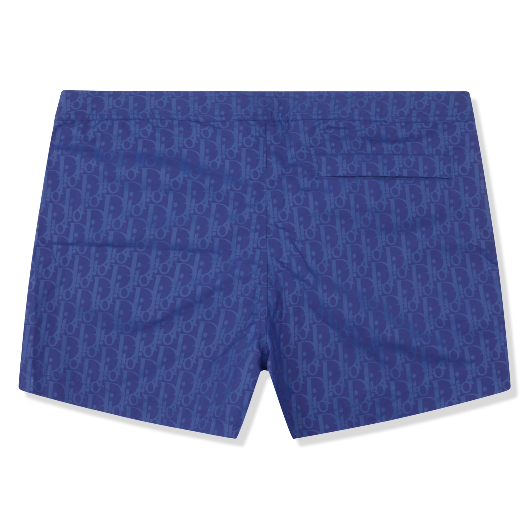 Dior Oblique Swim Shorts Blue