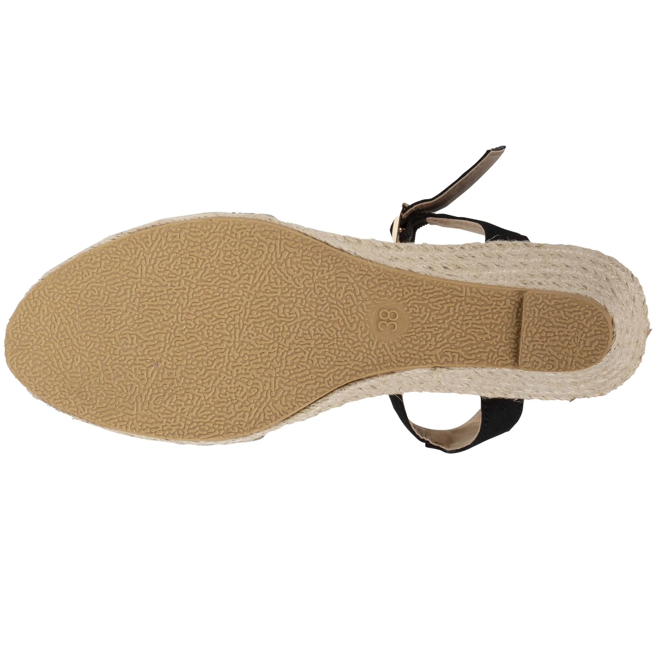 Espadrilles Femme détail doré talon