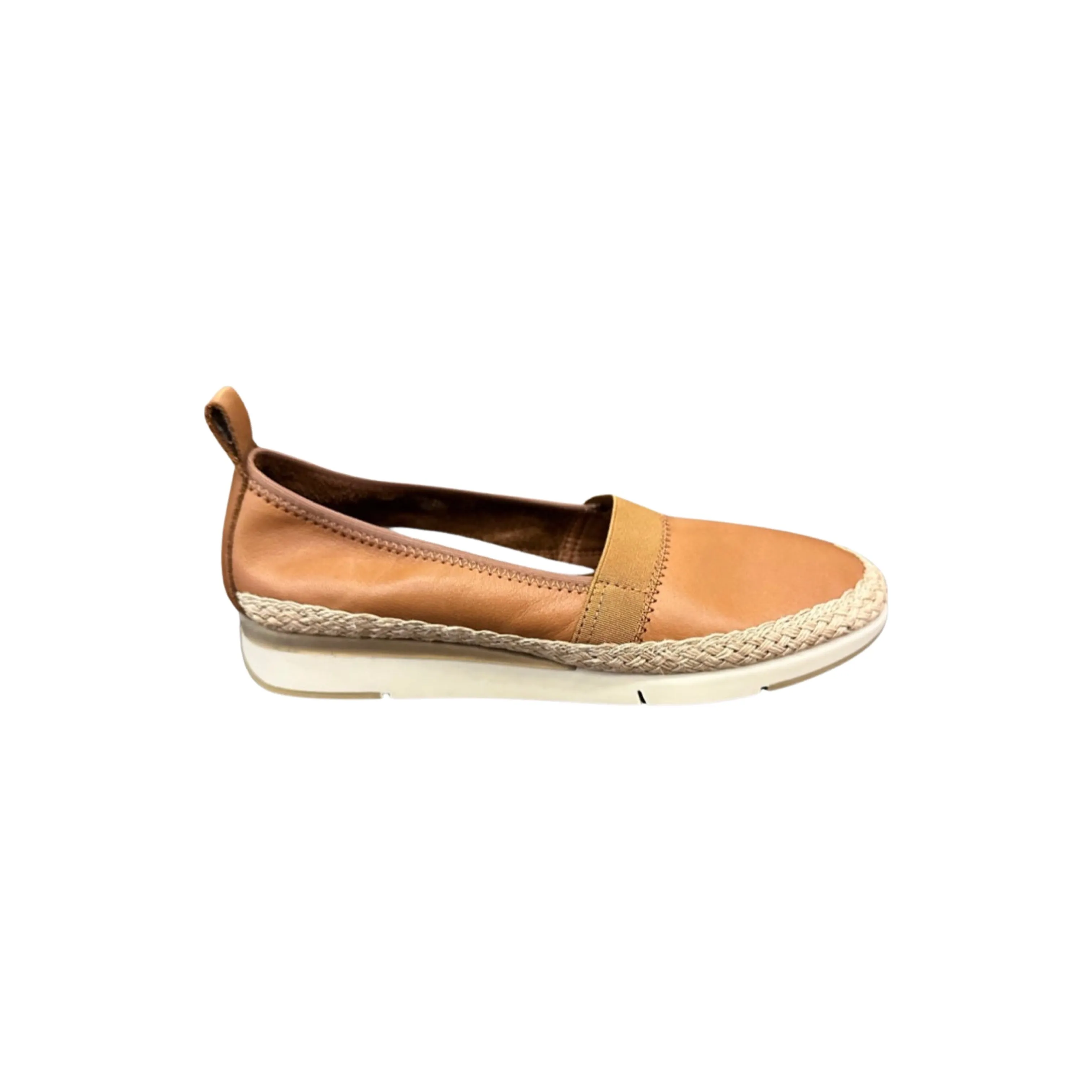 Fastest Tan Leather Flat