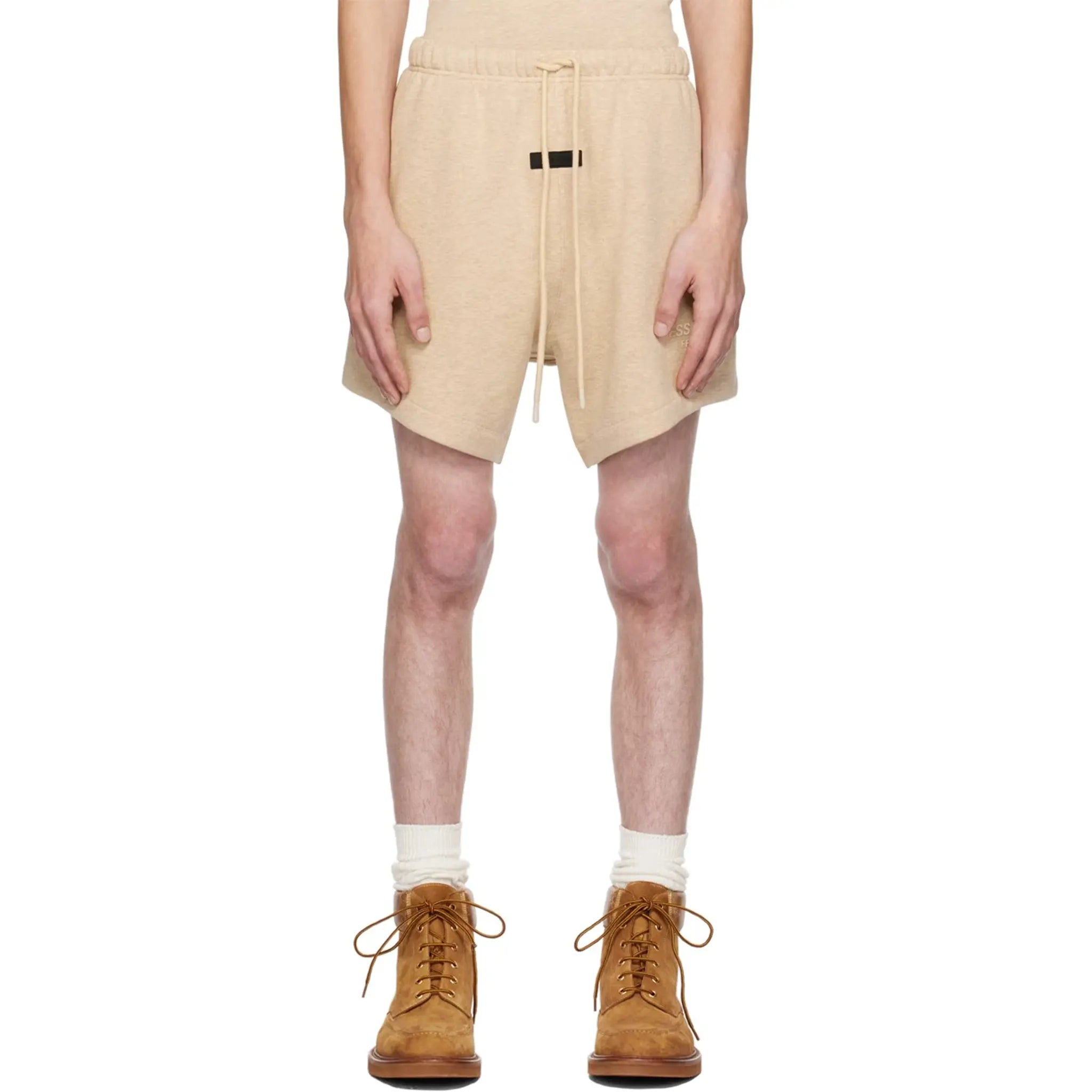 Fear Of God Essentials Gold Heather Shorts (FW23)