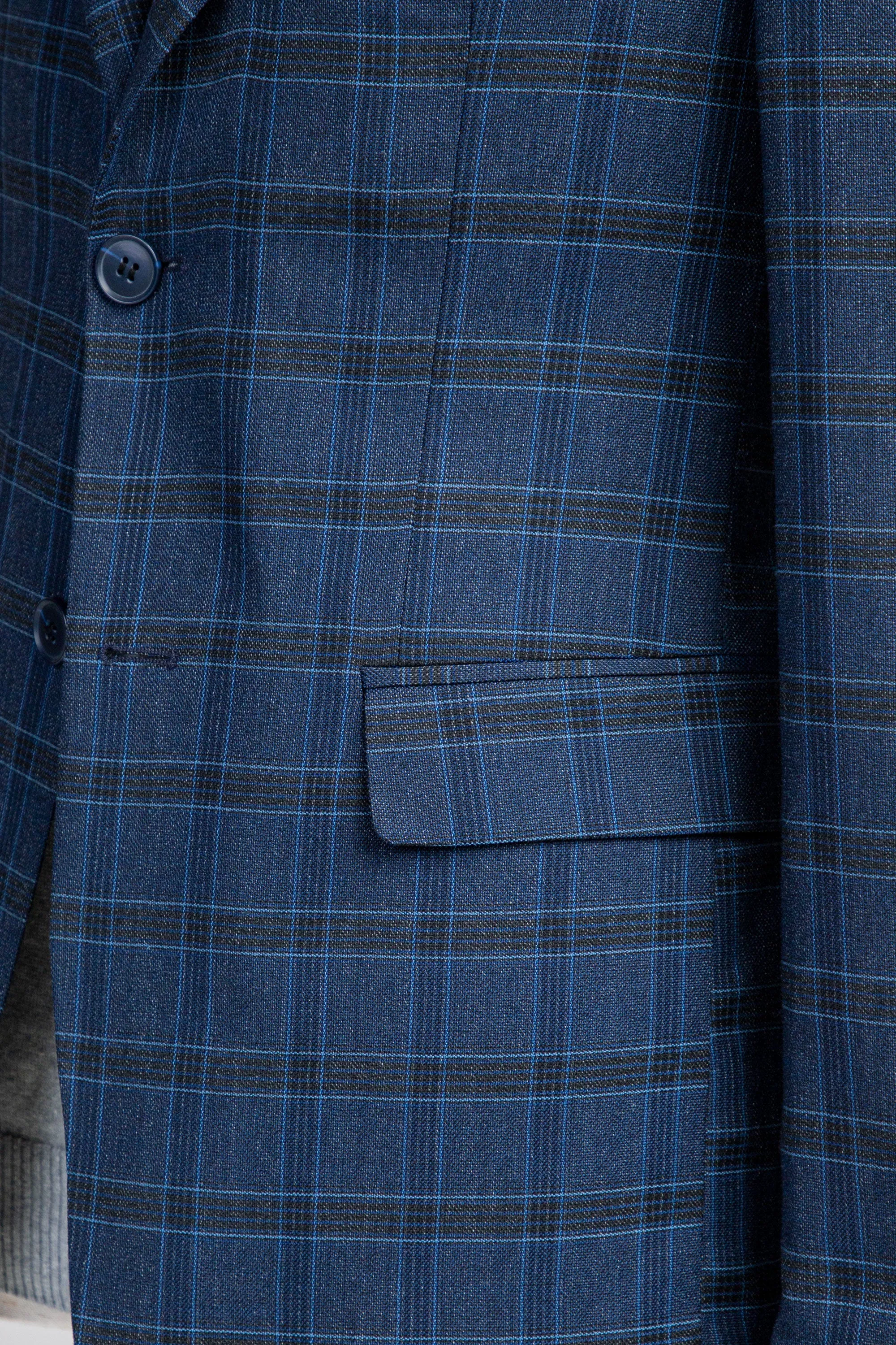 Formal Check Coat