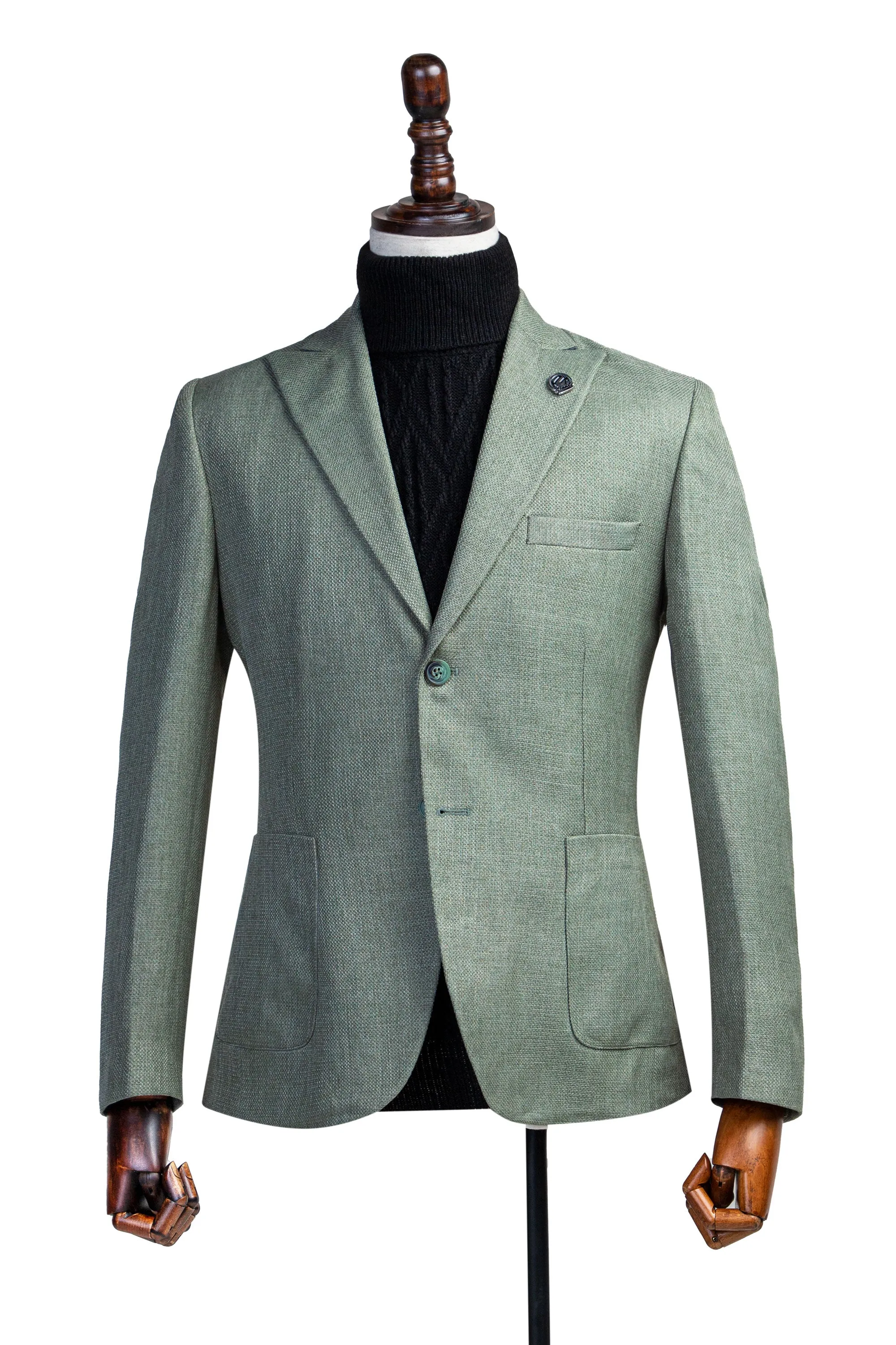 Formal Light Green Coat