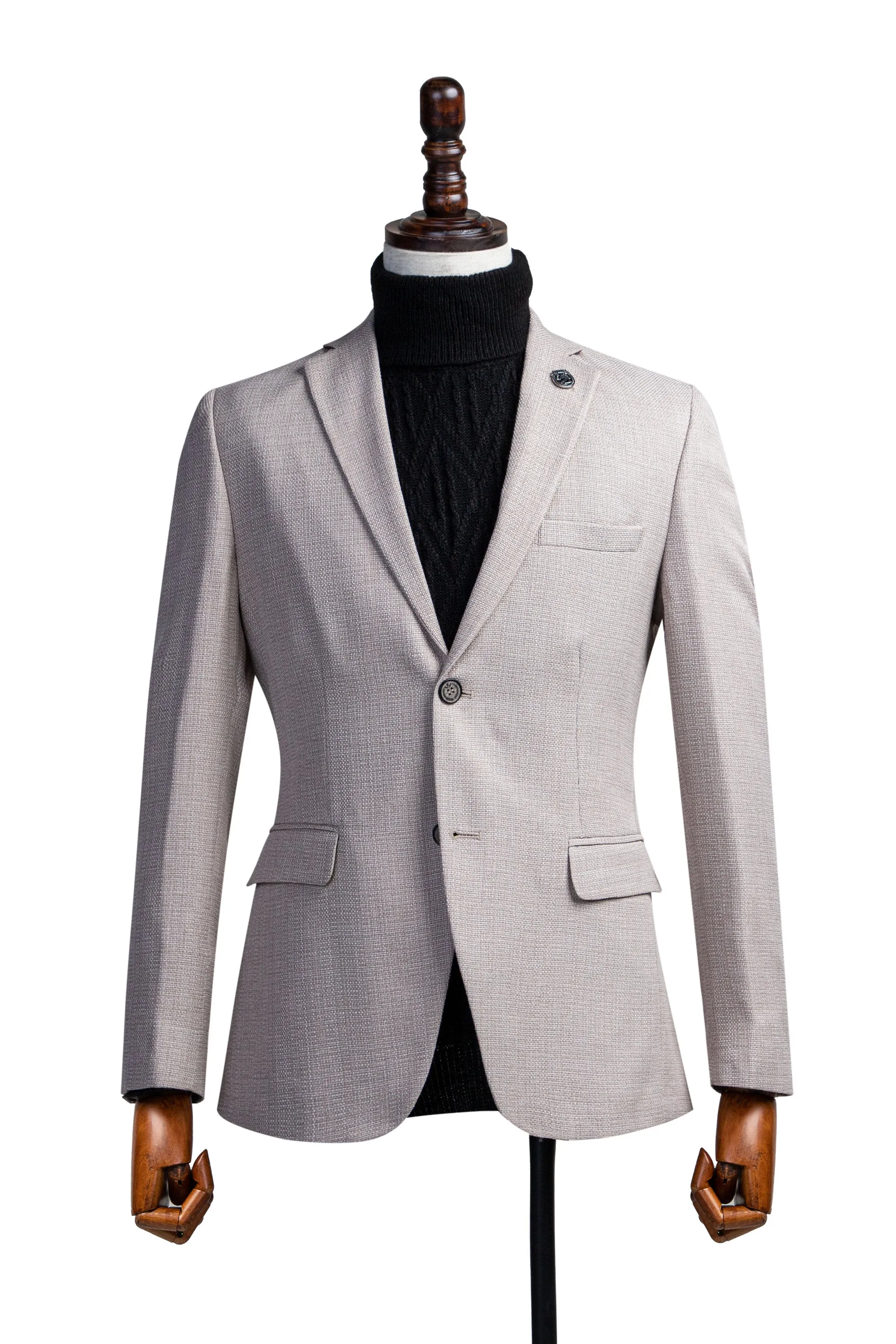 Formal Off White Coat