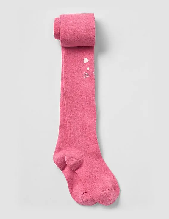 GAP Boys Pink Girls Cat Tights