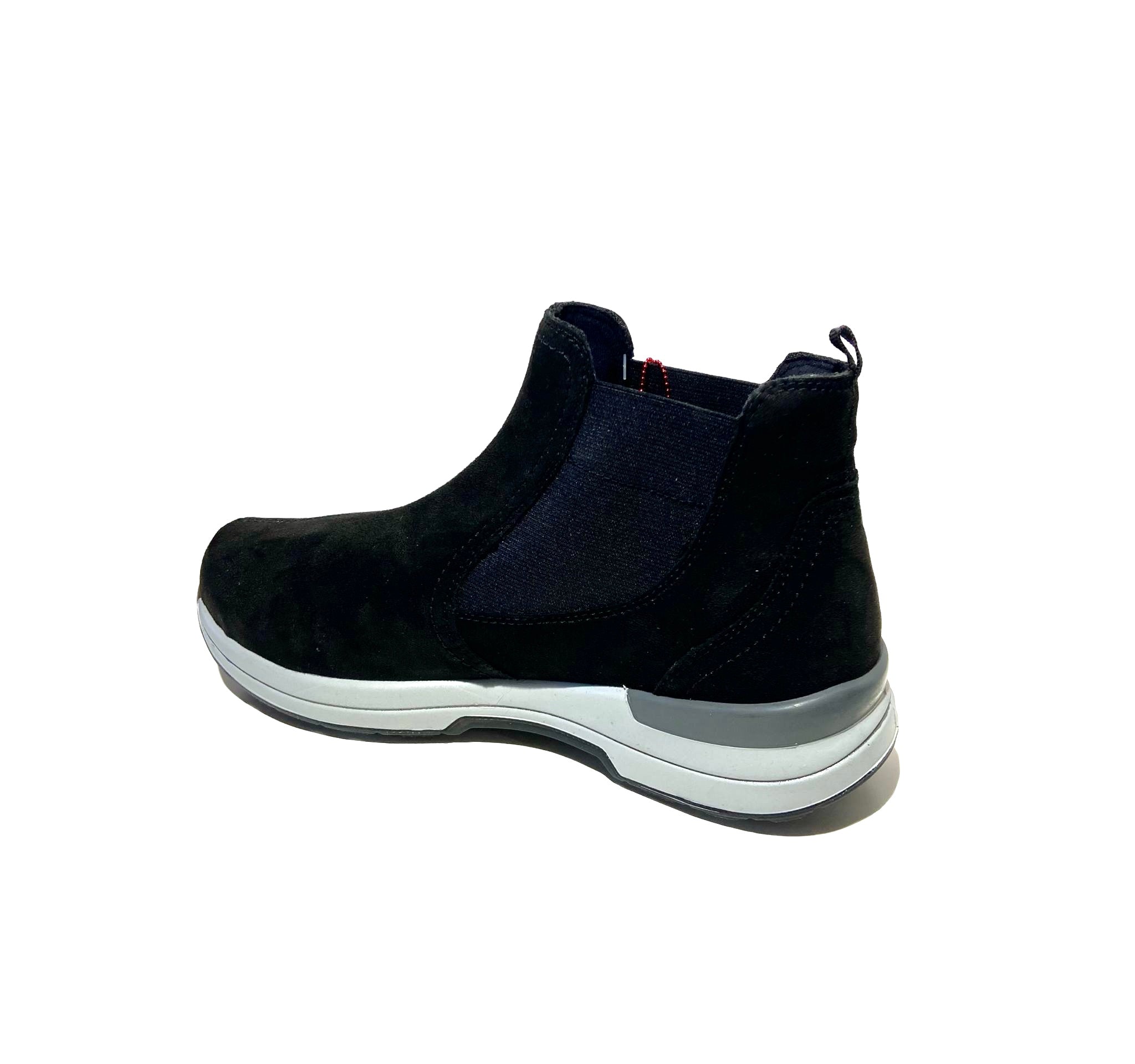 Gore-Tex Ankle Boots, Black Suede