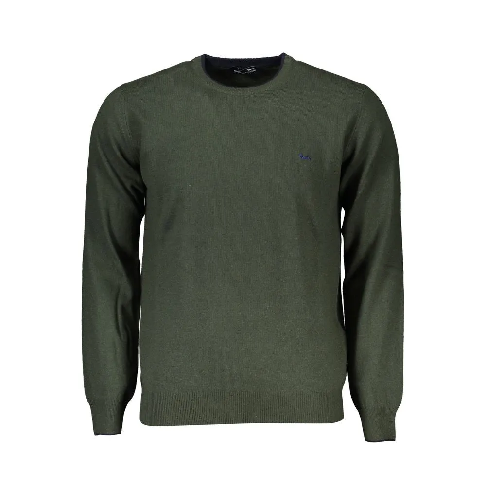 Harmont & Blaine Chic Green Crew Neck Designer Sweater