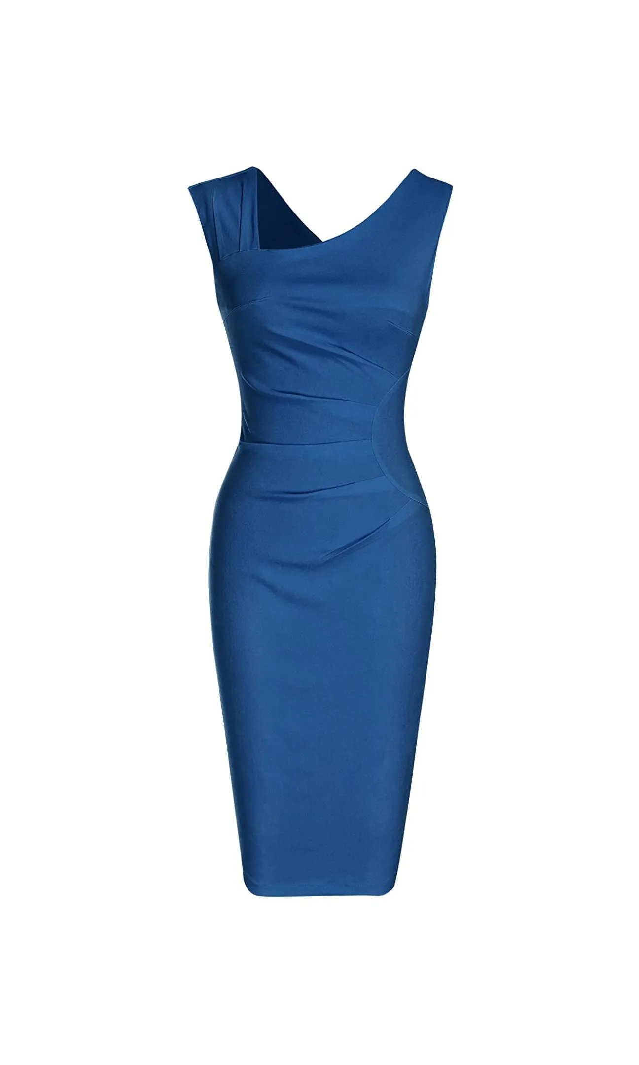 Haute Edition Women's Ruched Shoulder Bodycon Sheath Dress