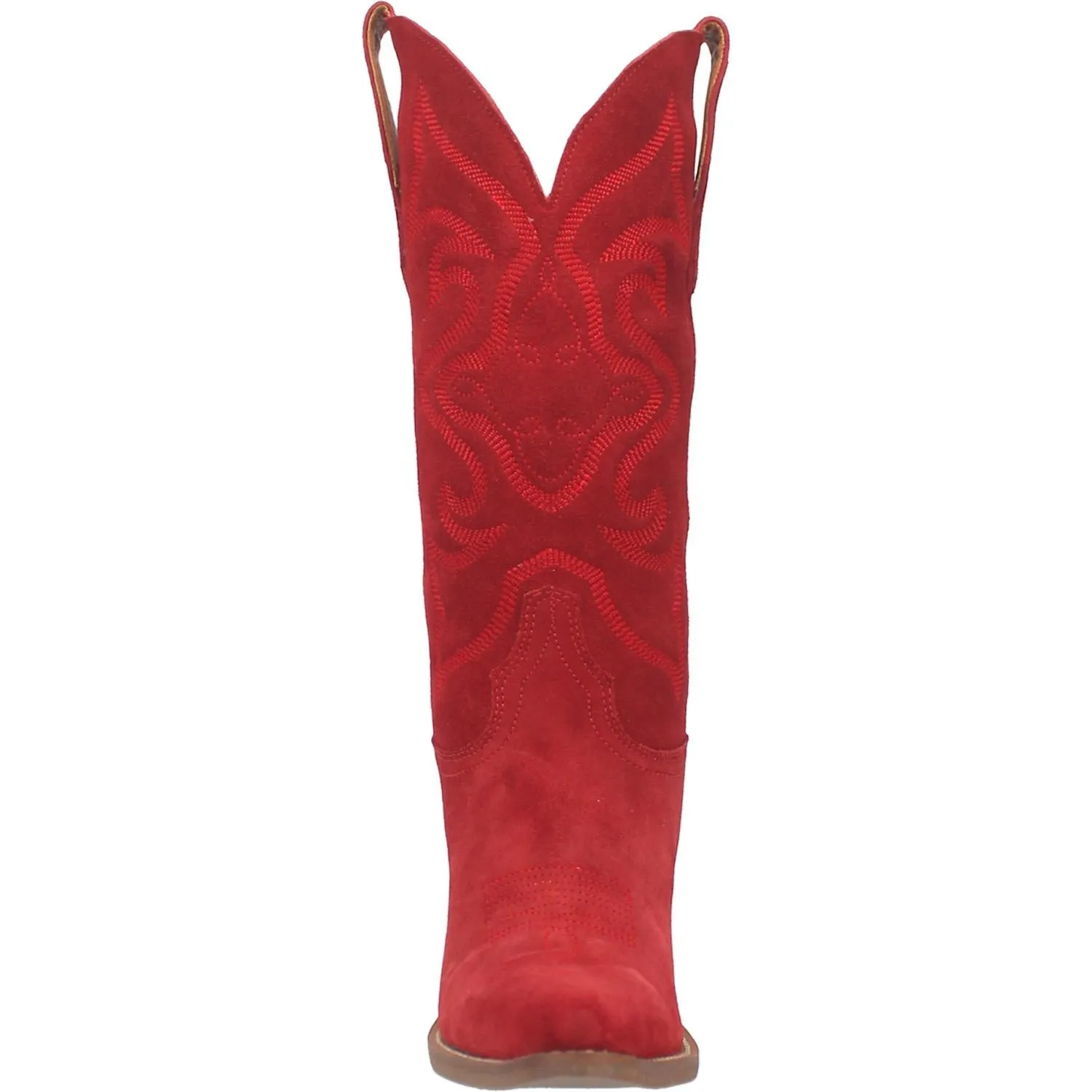 Homeward Bound Red Suede Boots (DS) - BACKORDER NOVEMBER 2024