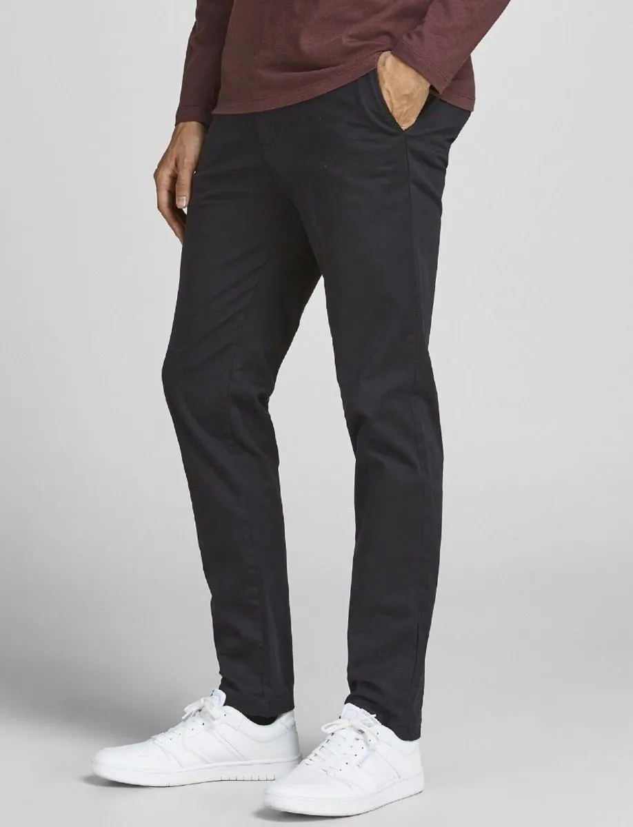 Jack & Jones Marco Bowie Slim Chinos Black