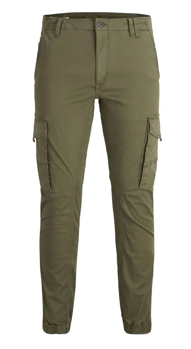 Jack & Jones Paul Flake Combat Pants Olive Night