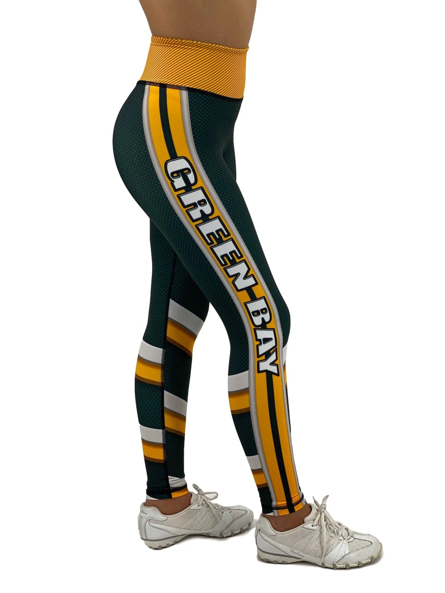 Jean Green Bay Football Leggings