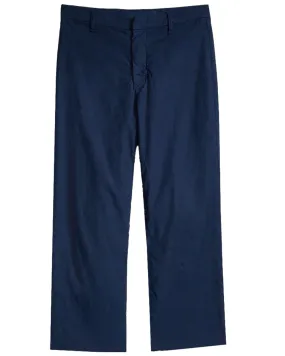 Kinsale Linen Trouser in Navy