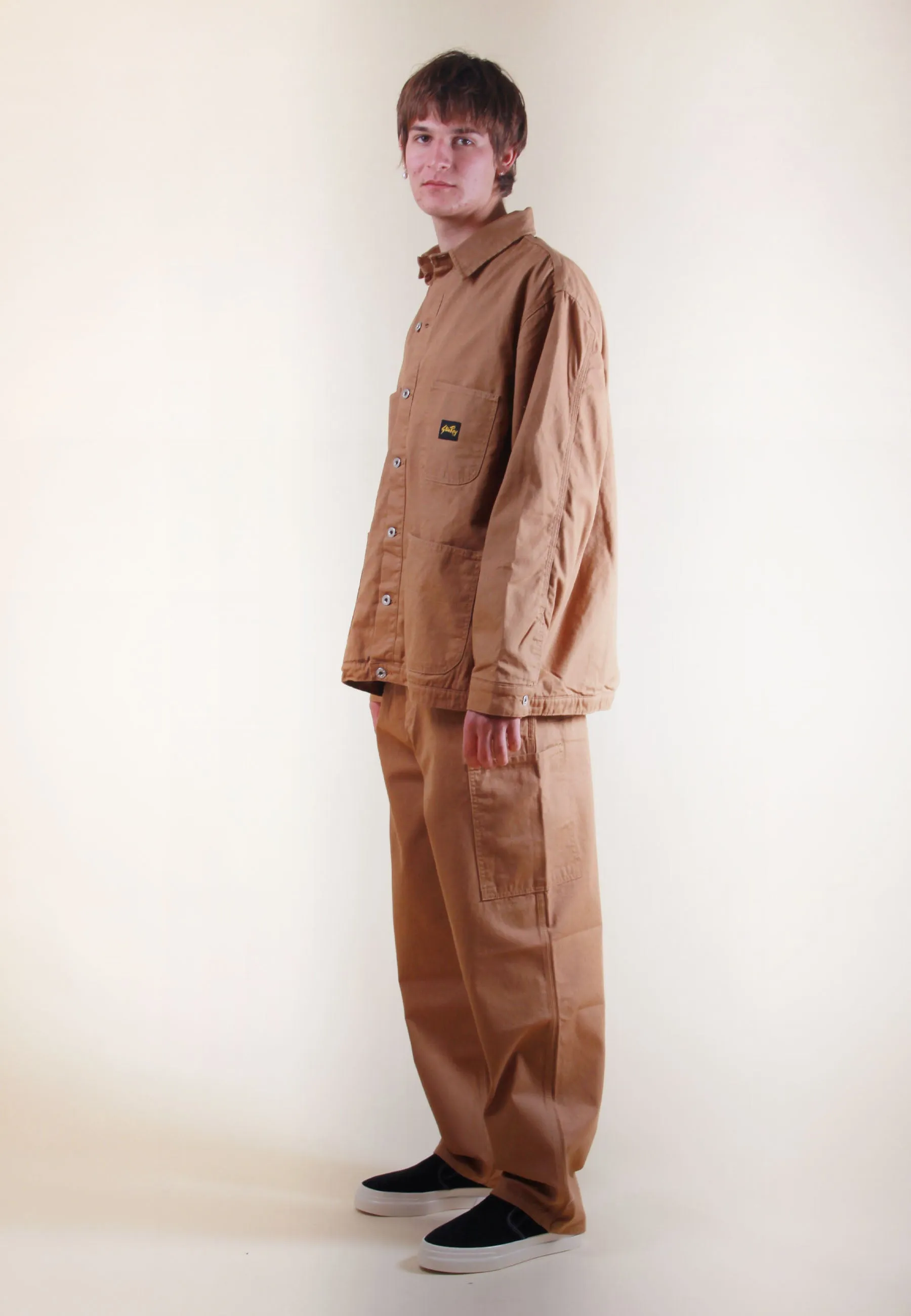 Lined Barn Coat - brown duck