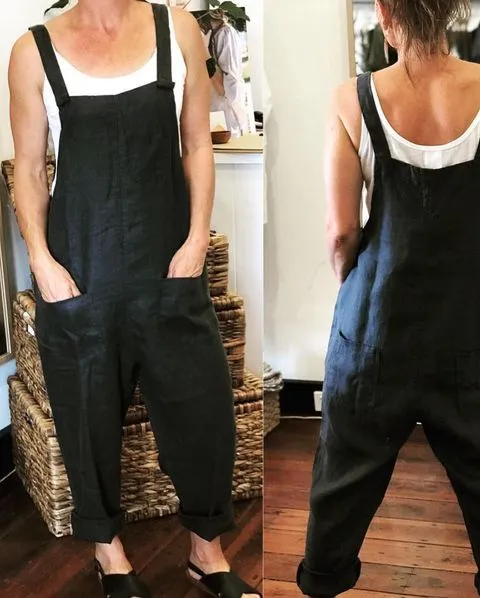 Linen Overalls