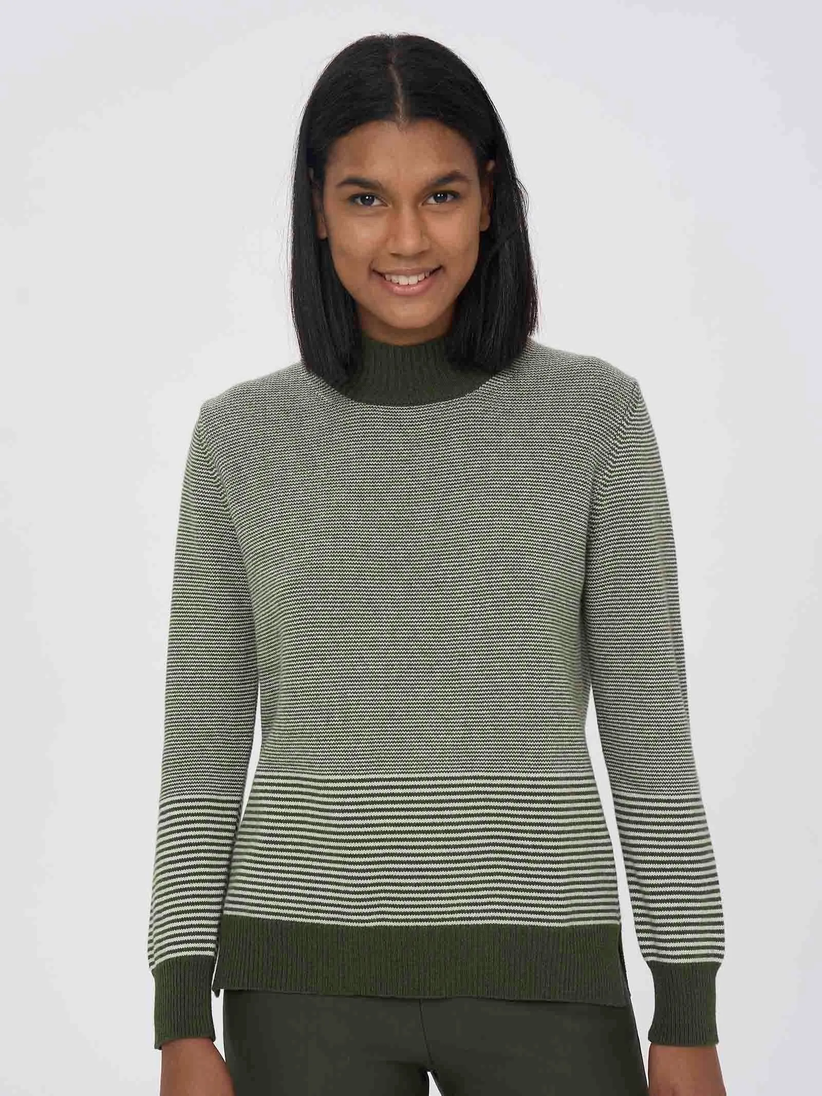 Lupetto in Cashmere Blend - Fant. Kombu Green