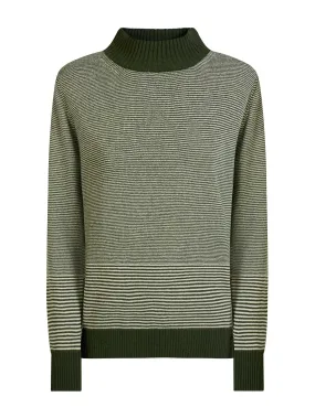 Lupetto in Cashmere Blend - Fant. Kombu Green