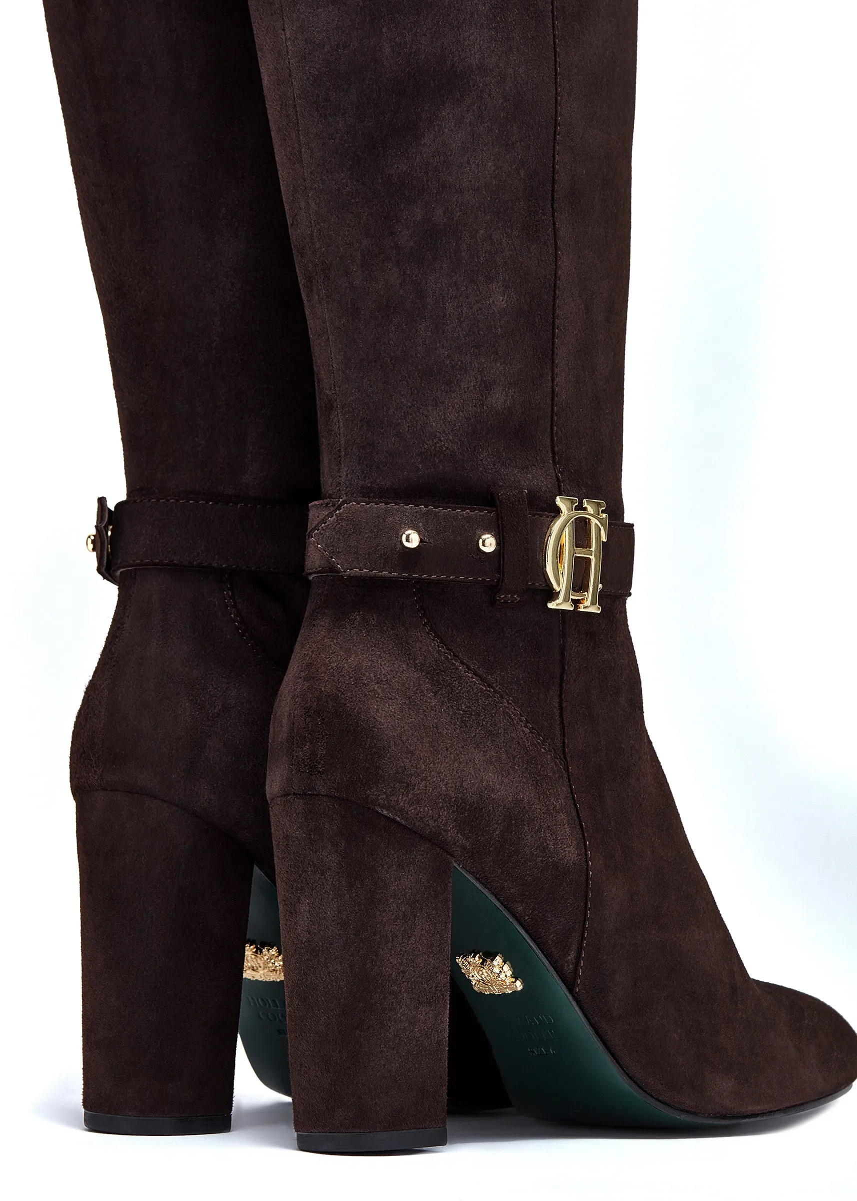 Marlborough Knee Boot (Chocolate)