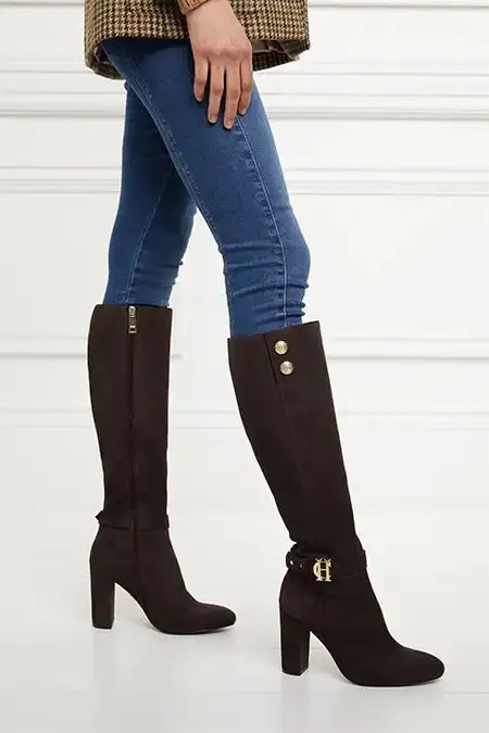 Marlborough Knee Boot (Chocolate)