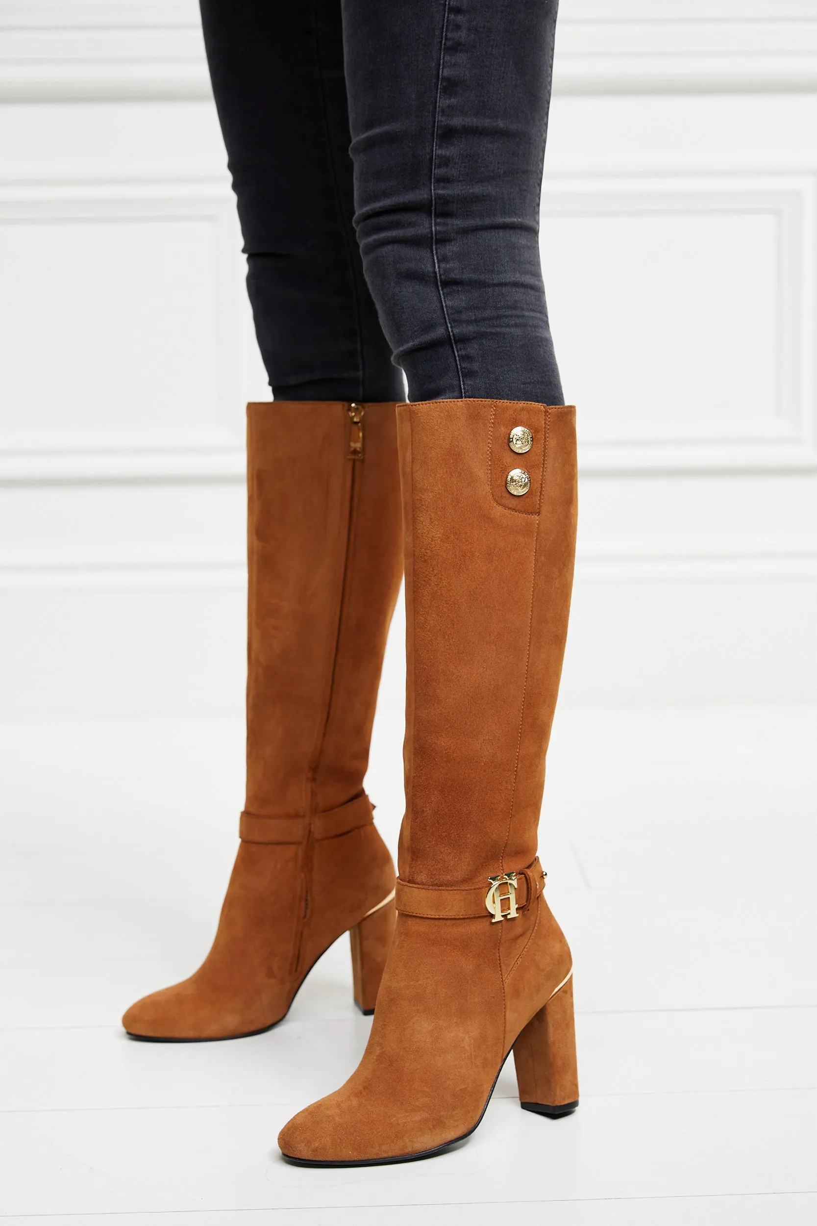 Marlborough Knee Boot (Tan)