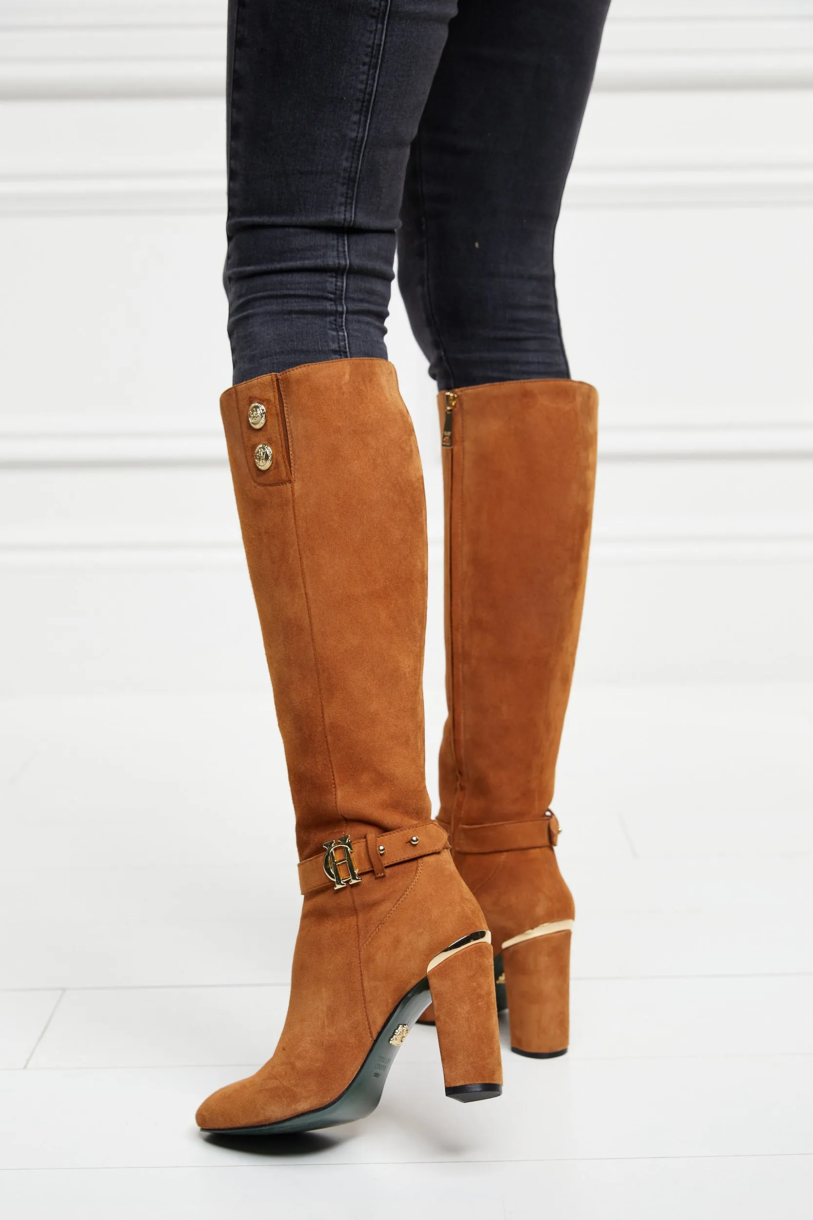 Marlborough Knee Boot (Tan)