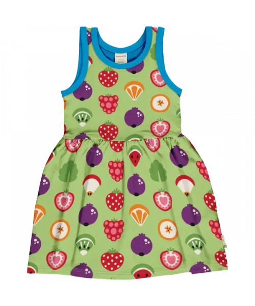 Maxomorra Party Fruit Sleeveless Spin Dress