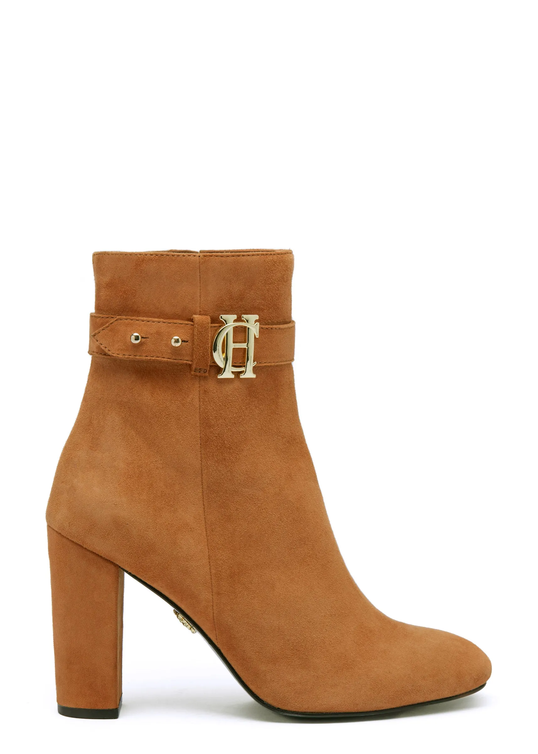 Mayfair Suede Ankle Boot (Tan)