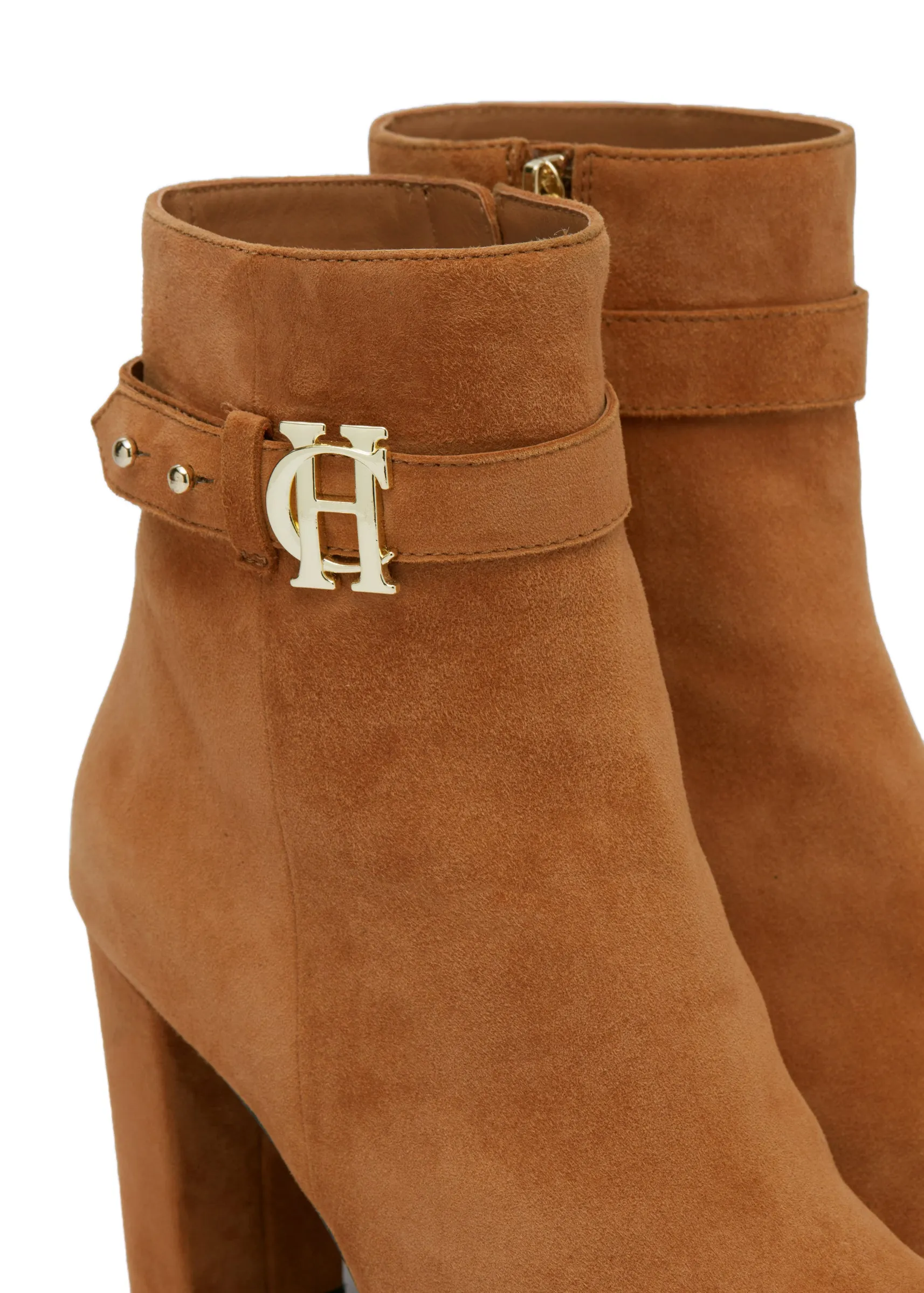 Mayfair Suede Ankle Boot (Tan)