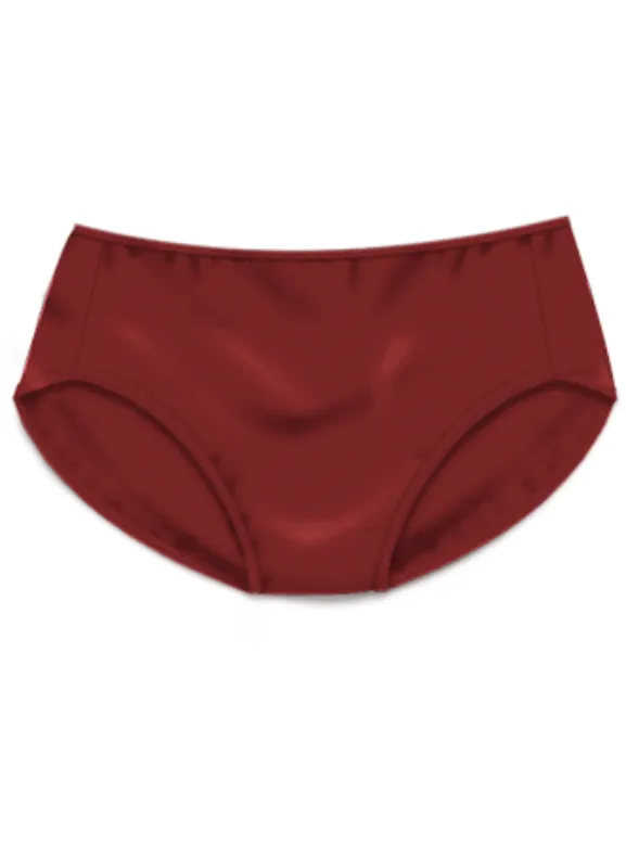 Microfiber V Back Basic Boxshort Panty S20-073155