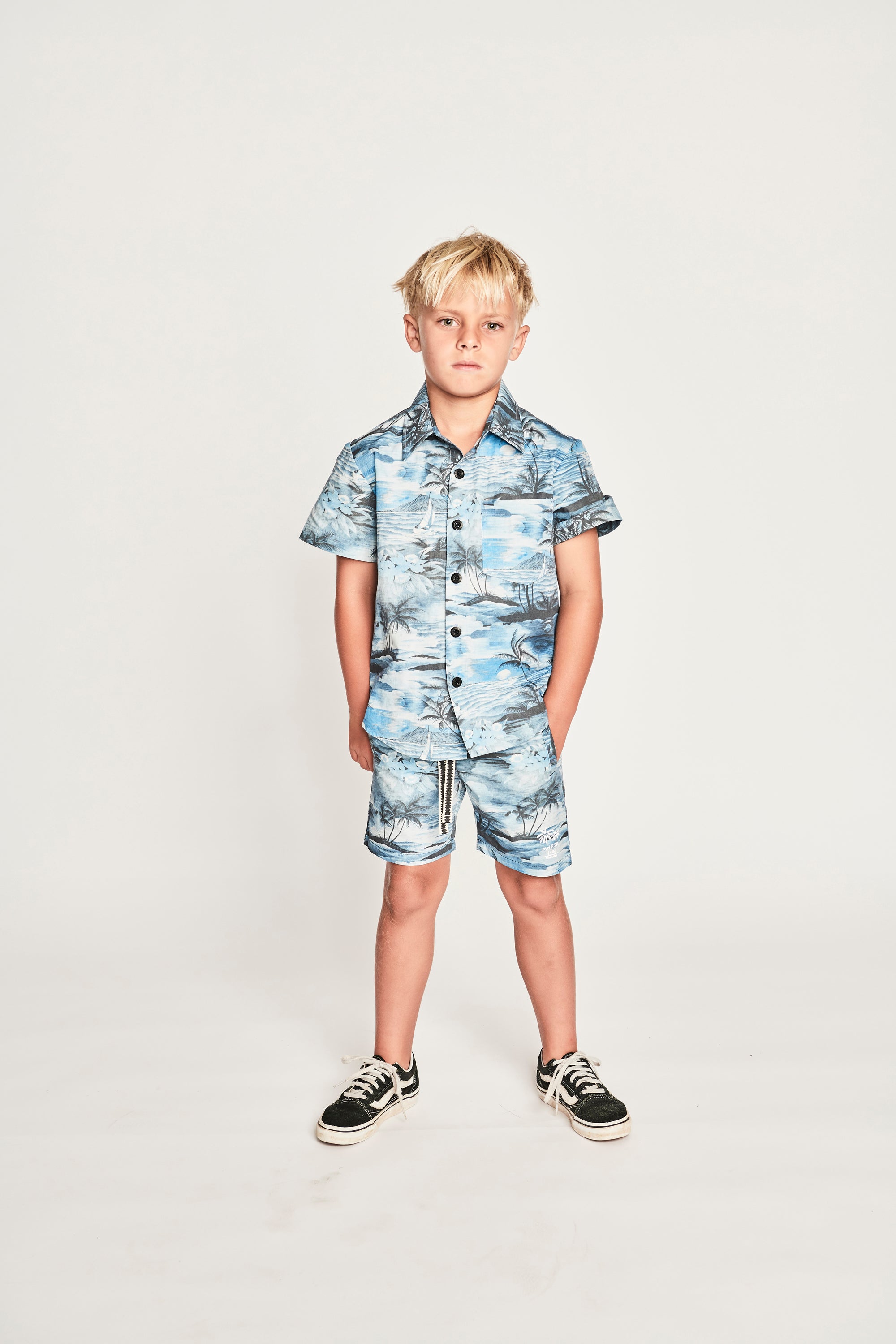 Munster Kids Oasis Shorts - Blue