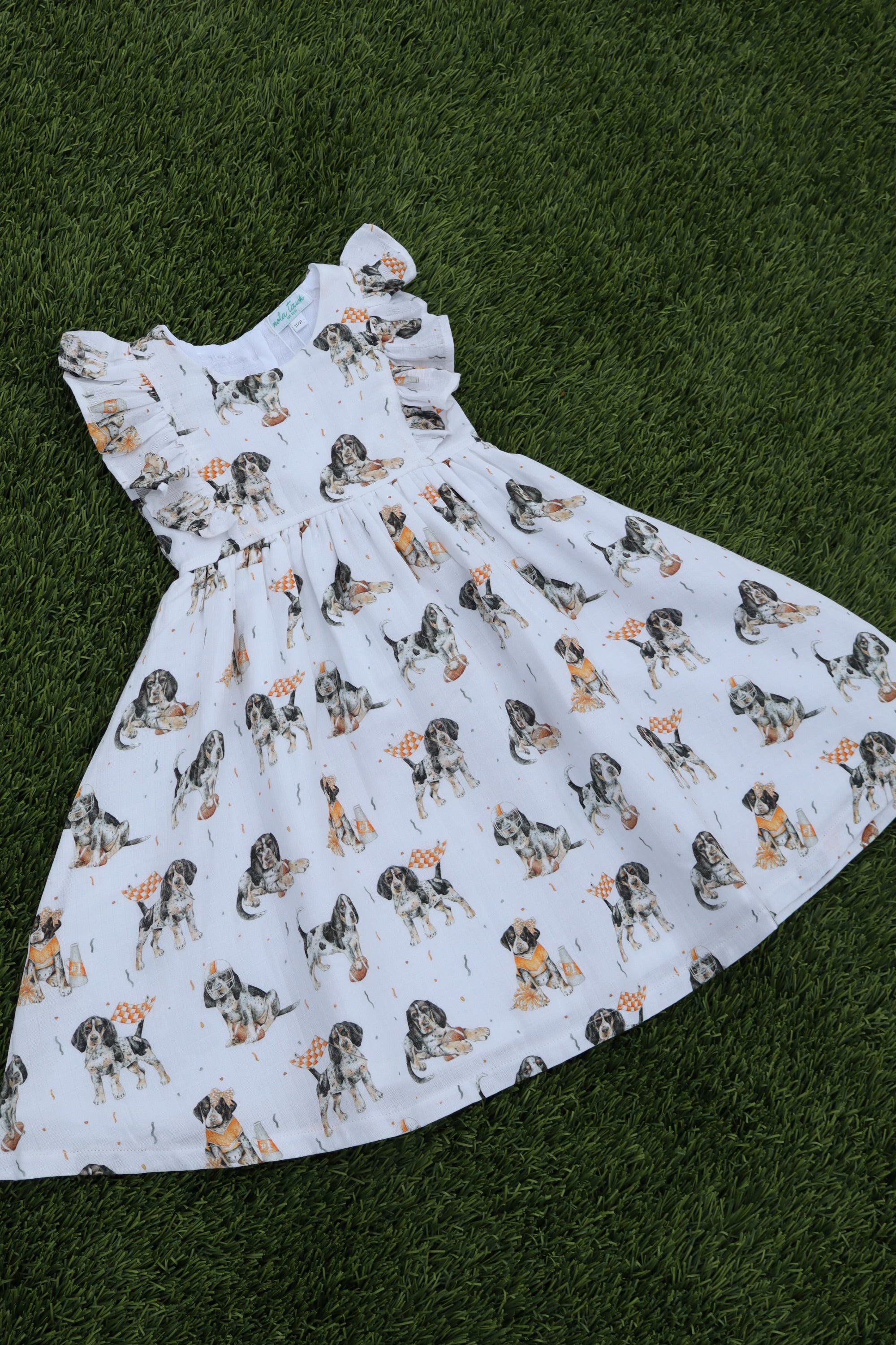 Nola Tawk - Most Valuable Pup Tennessee Muslin Dress