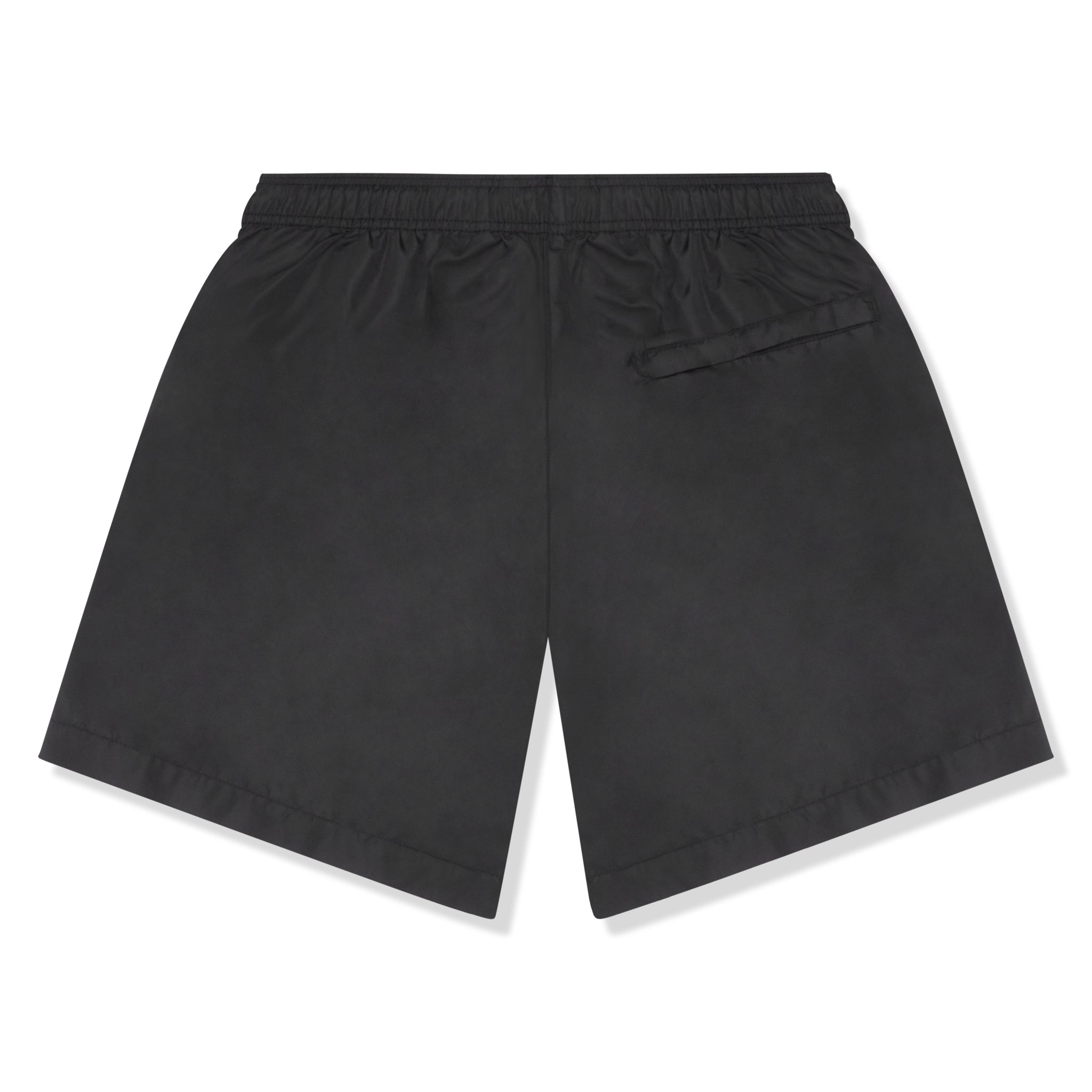 Off-White Logo Print Black Swim Shorts