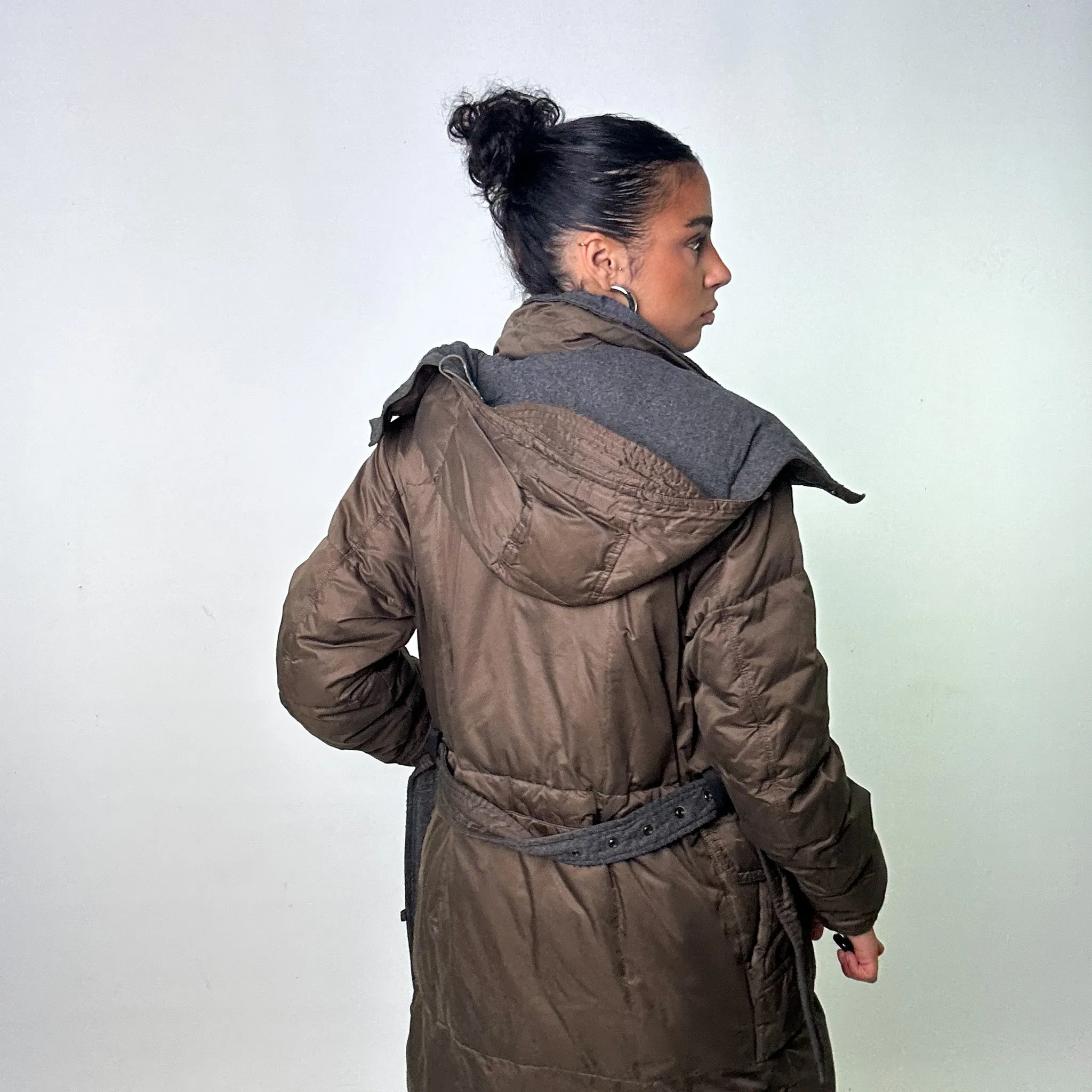 Olive Green Late 90s Moncler Puffer Jacket Coat (S)