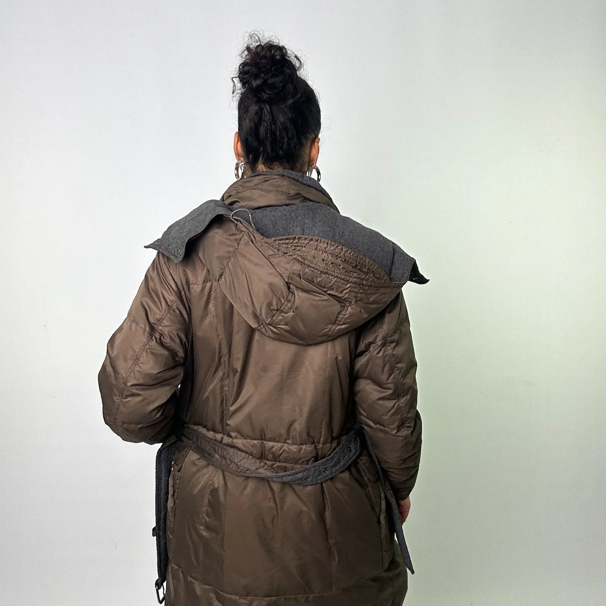 Olive Green Late 90s Moncler Puffer Jacket Coat (S)