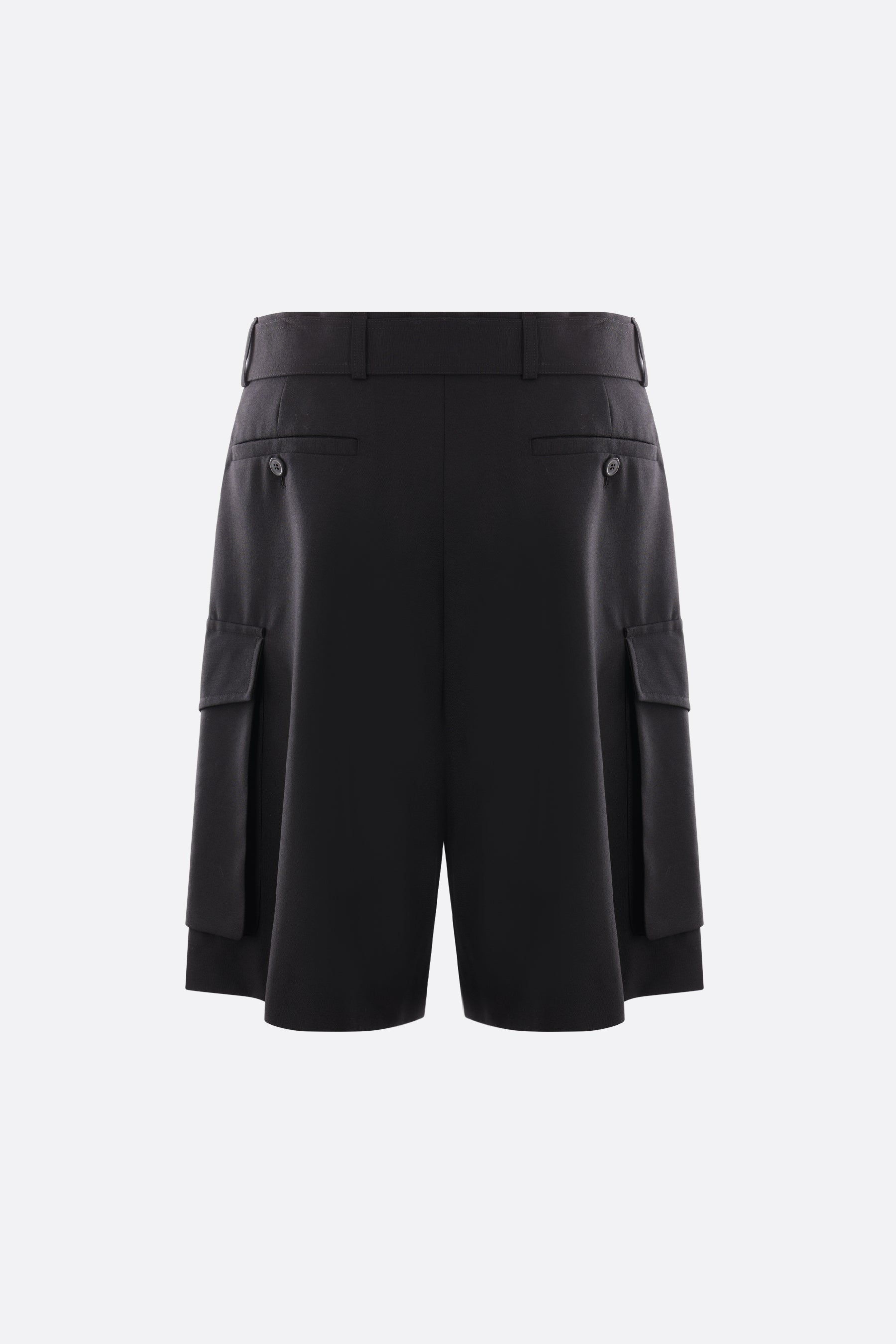 Piers wool cargo shorts