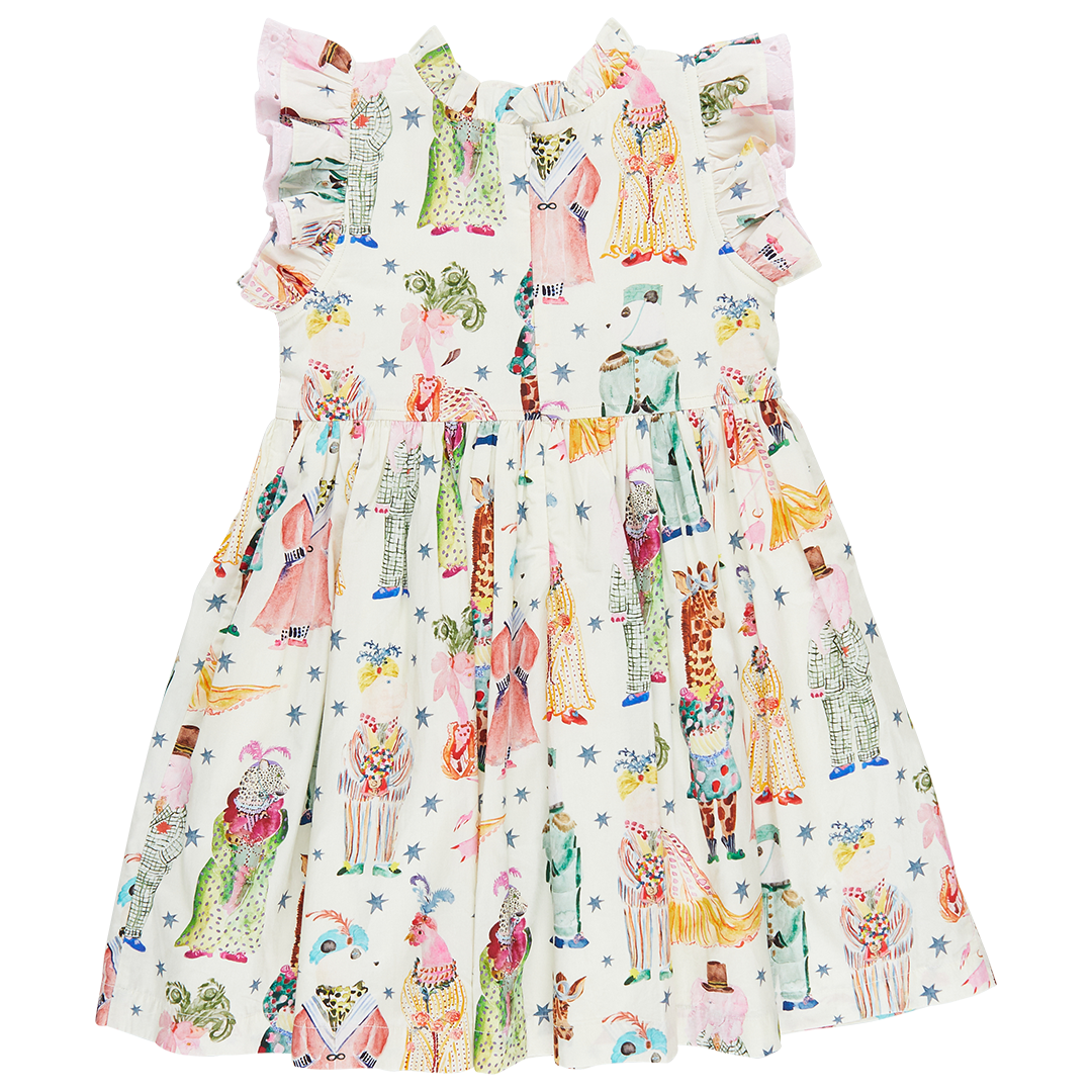 Pink Chicken - Circus Animals Leila Dress