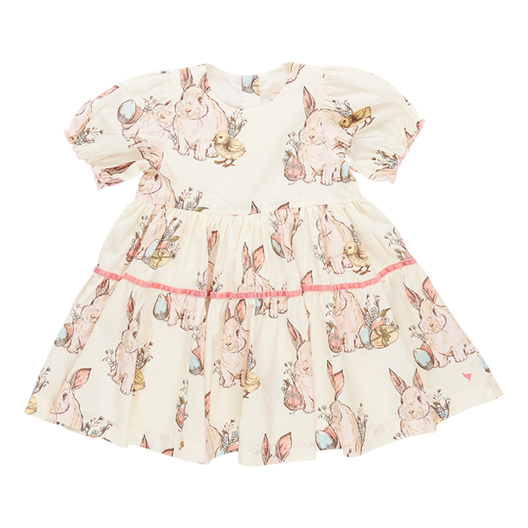 Pink Chicken - Maribelle Dress Bunny Friends