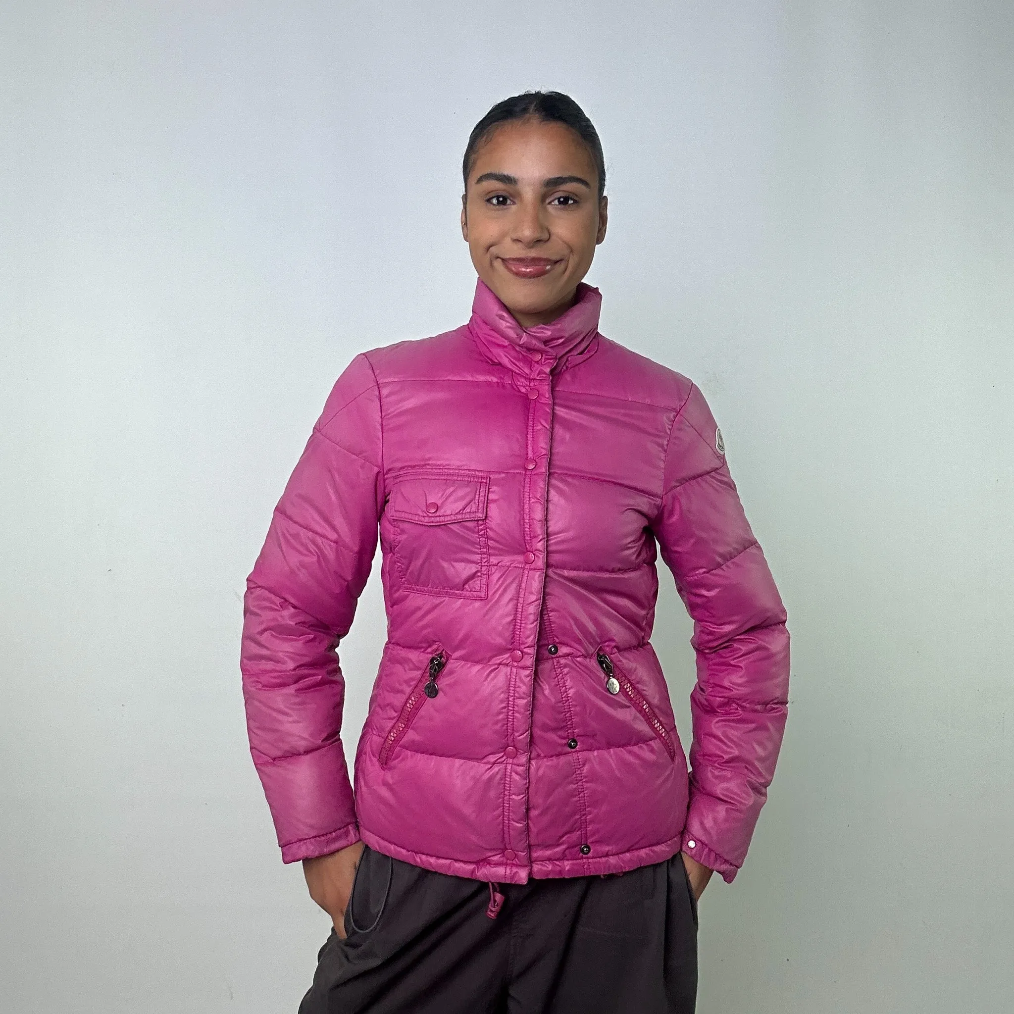 Pink y2ks Moncler Puffer Jacket Coat (M)