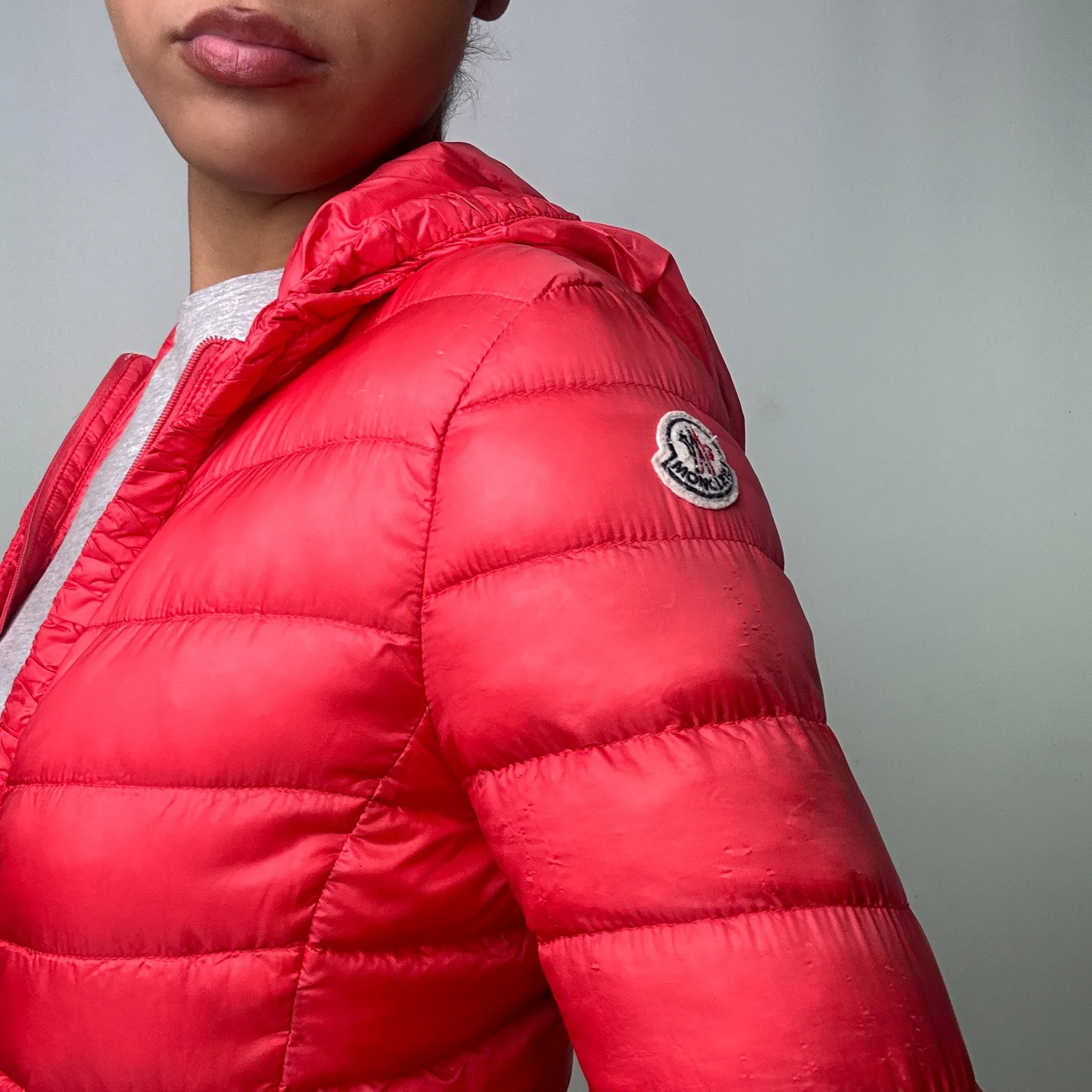 Pink y2ks Moncler Puffer Jacket Coat (XS)