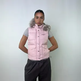 Pink y2ks Polo Jeans Ralph Lauren Puffer Jacket Coat Gilet (M)