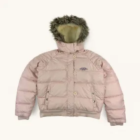 Pink y2ks Polo Jeans Ralph Lauren Puffer Jacket Coat (XL)