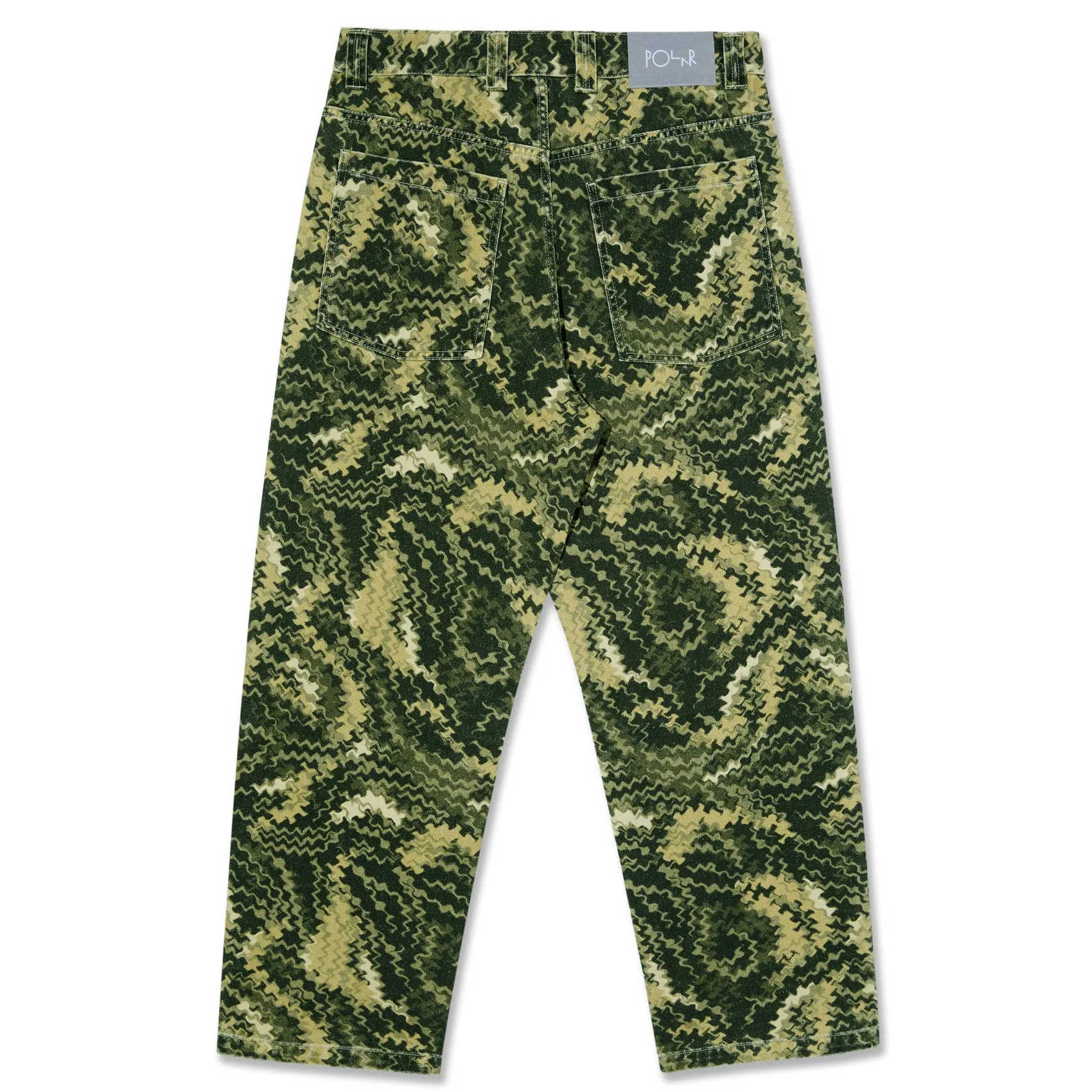 Polar Skate Co. 93! Work Pants Green Camo