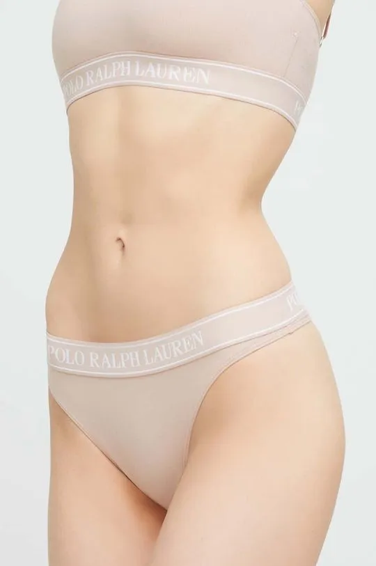 Polo Ralph Lauren thongs beige color