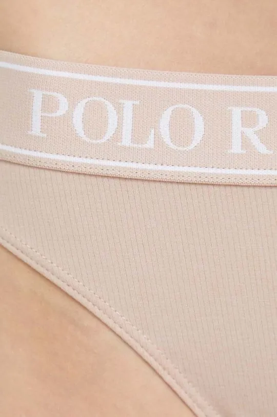 Polo Ralph Lauren thongs beige color